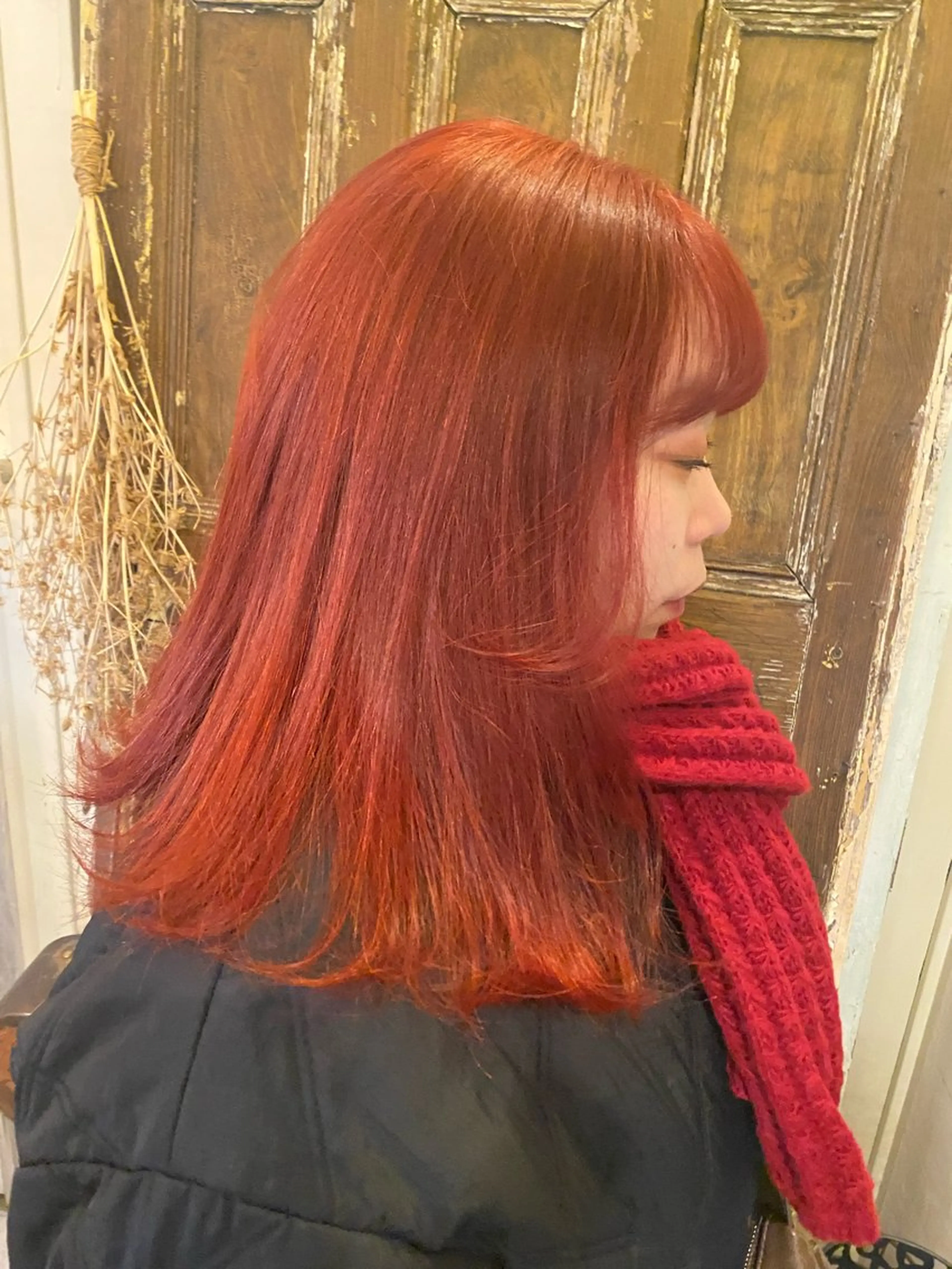 ロング ヘアカラー sea's所属・ヒラカホ/矢場町/ ブリーチ/似合わせのヘアスタイル