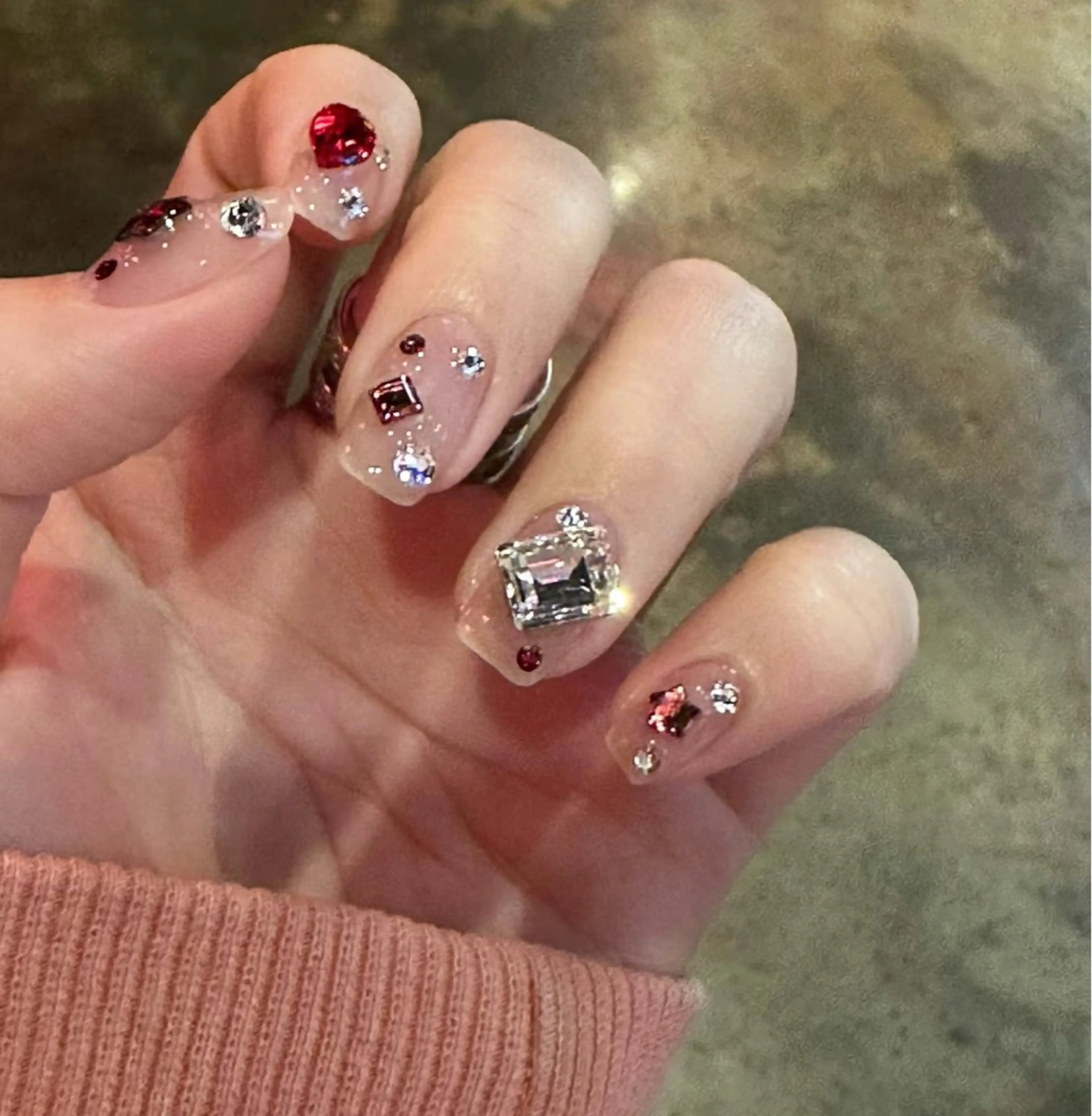 ネイル 冬ネイル クリスマス 🎀🎀YooLi Nail Salonのネイルデザイン