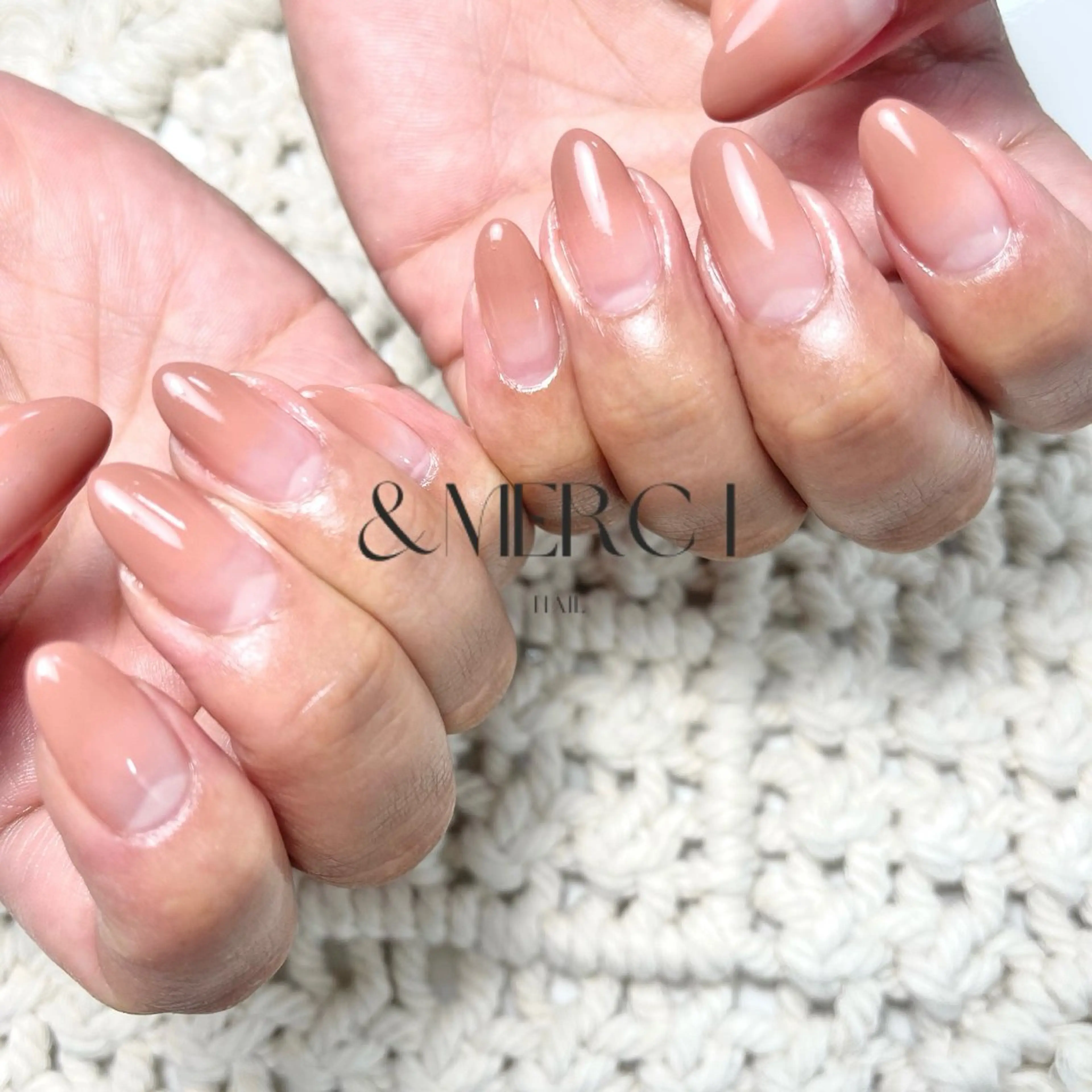 ネイル ハンドネイル ＆MERCI所属・&MERCI nail maoのネイルデザイン