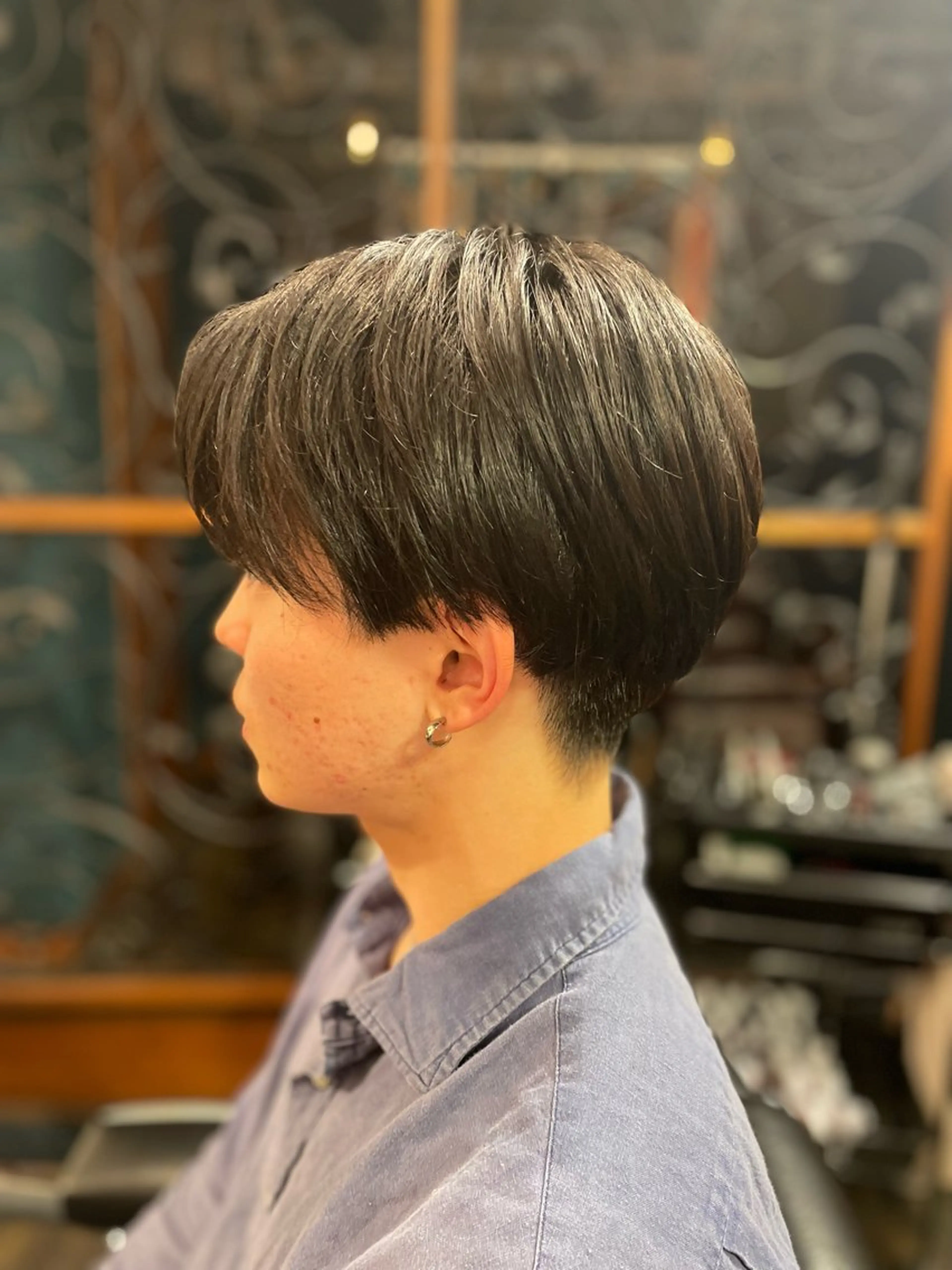 ショート メンズ 早稲田/メンズ専門 /フェード/葛西裕季のヘアスタイル