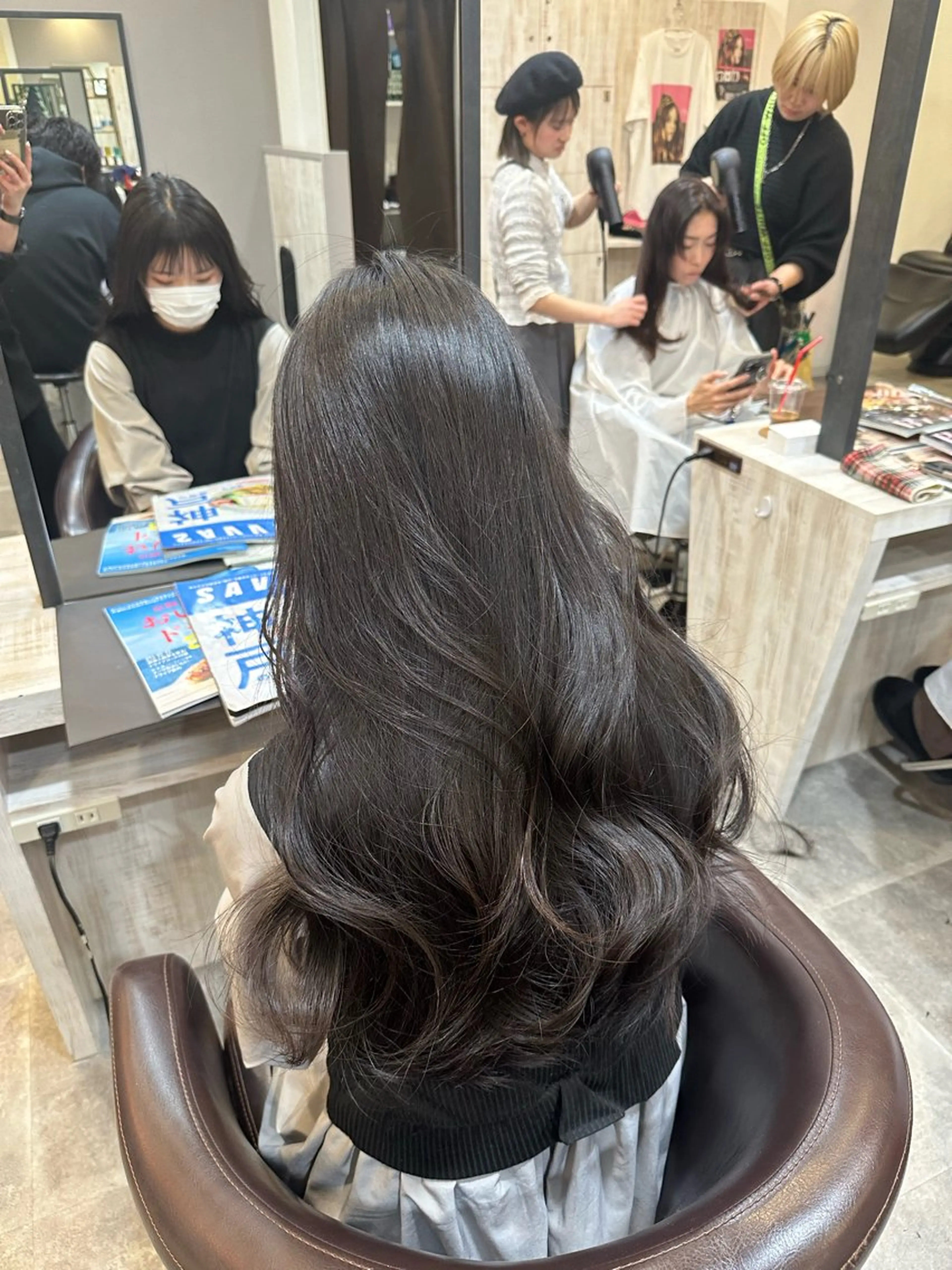 ロング ノンダメージ 🥑mikubanのヘアスタイル