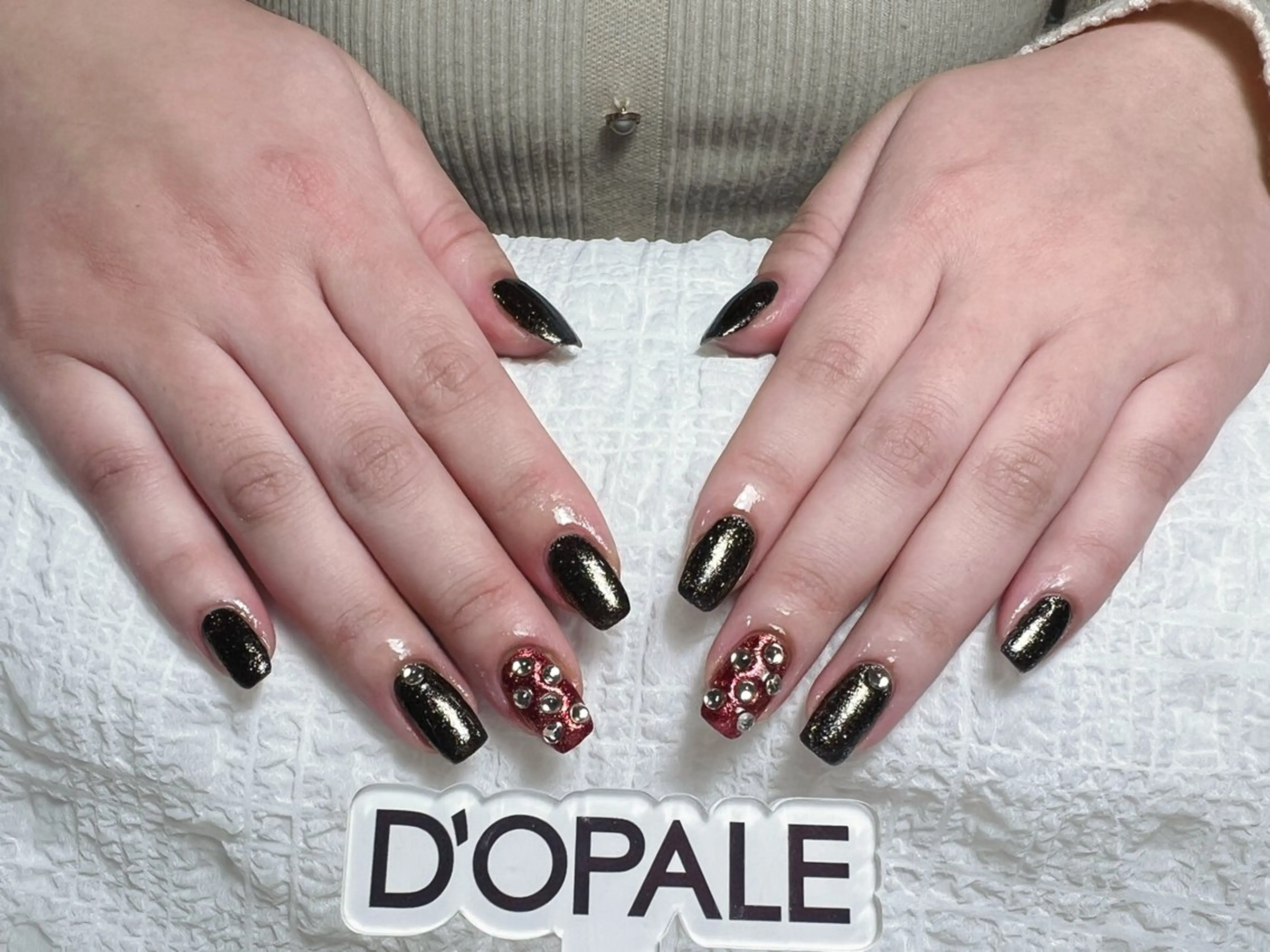 ネイル ハンドネイル ドパルネイル 上野店サロンのネイルデザイン