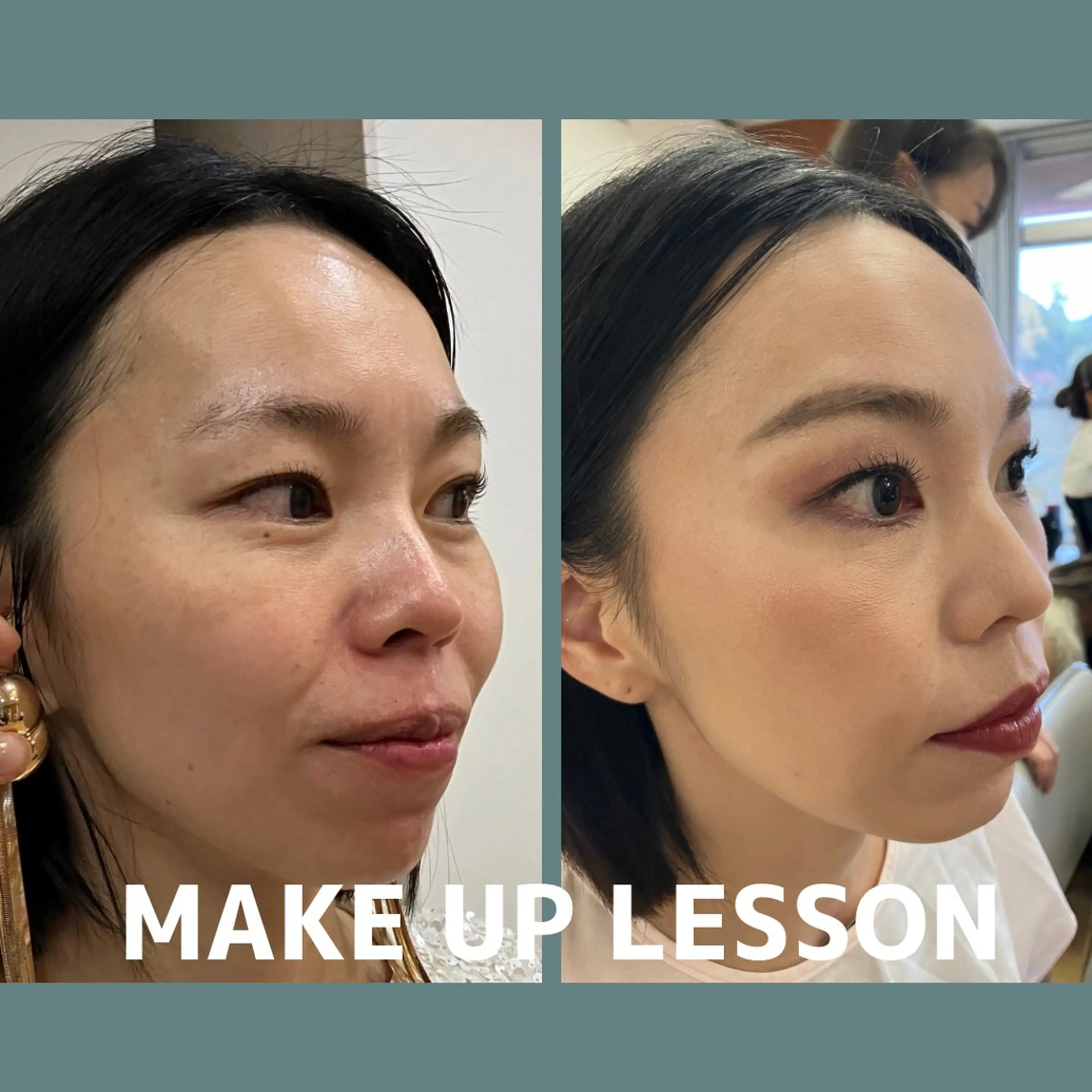 【メイクレッスン】💄似合うカラー、ファンデーションの色、眉毛など【ナチュラルでシンプルだけど、しっかり垢抜けるメイク】の写真