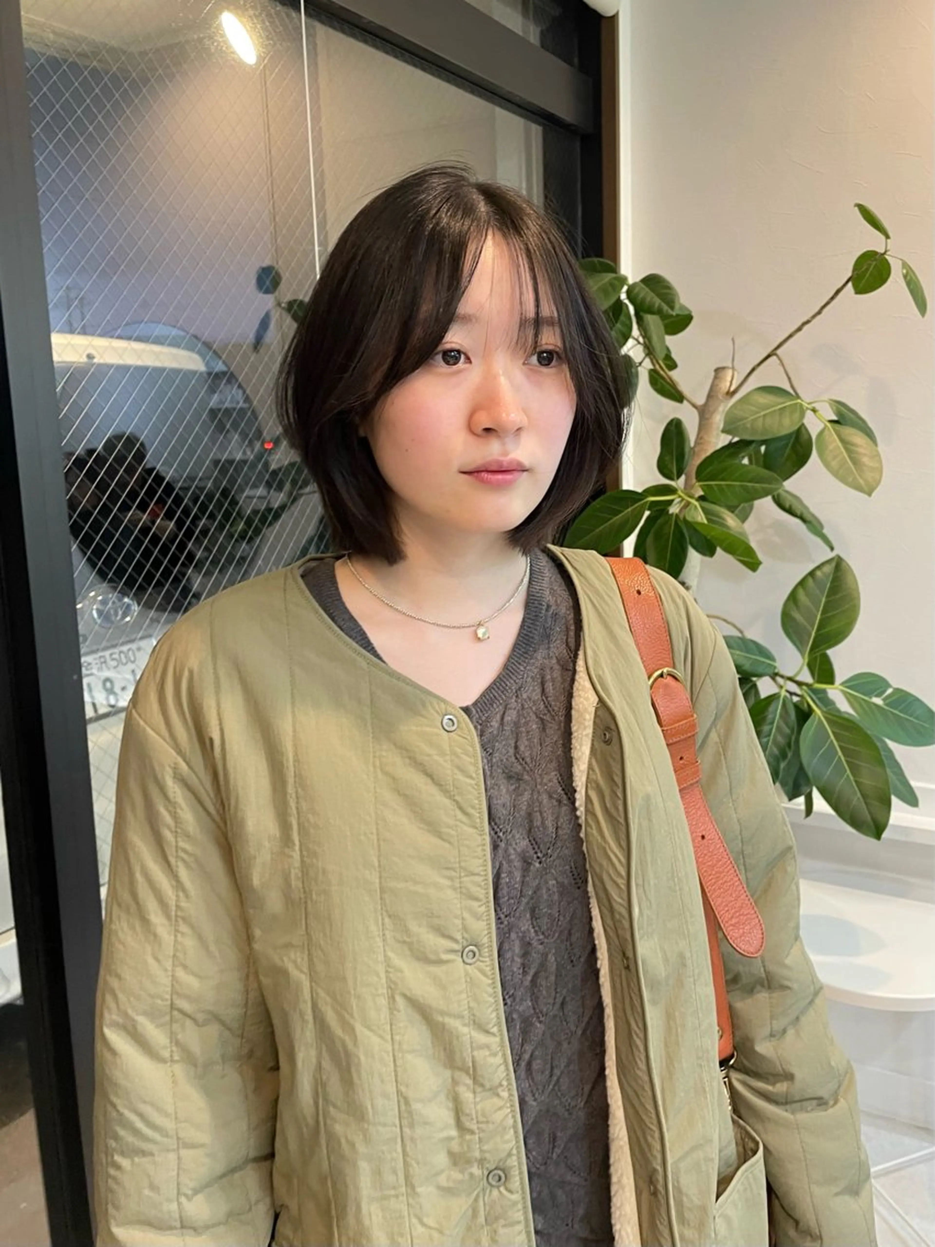 ショート ボブレイヤー ボブ レイヤーカット カット 前川 瑞希のヘアスタイル