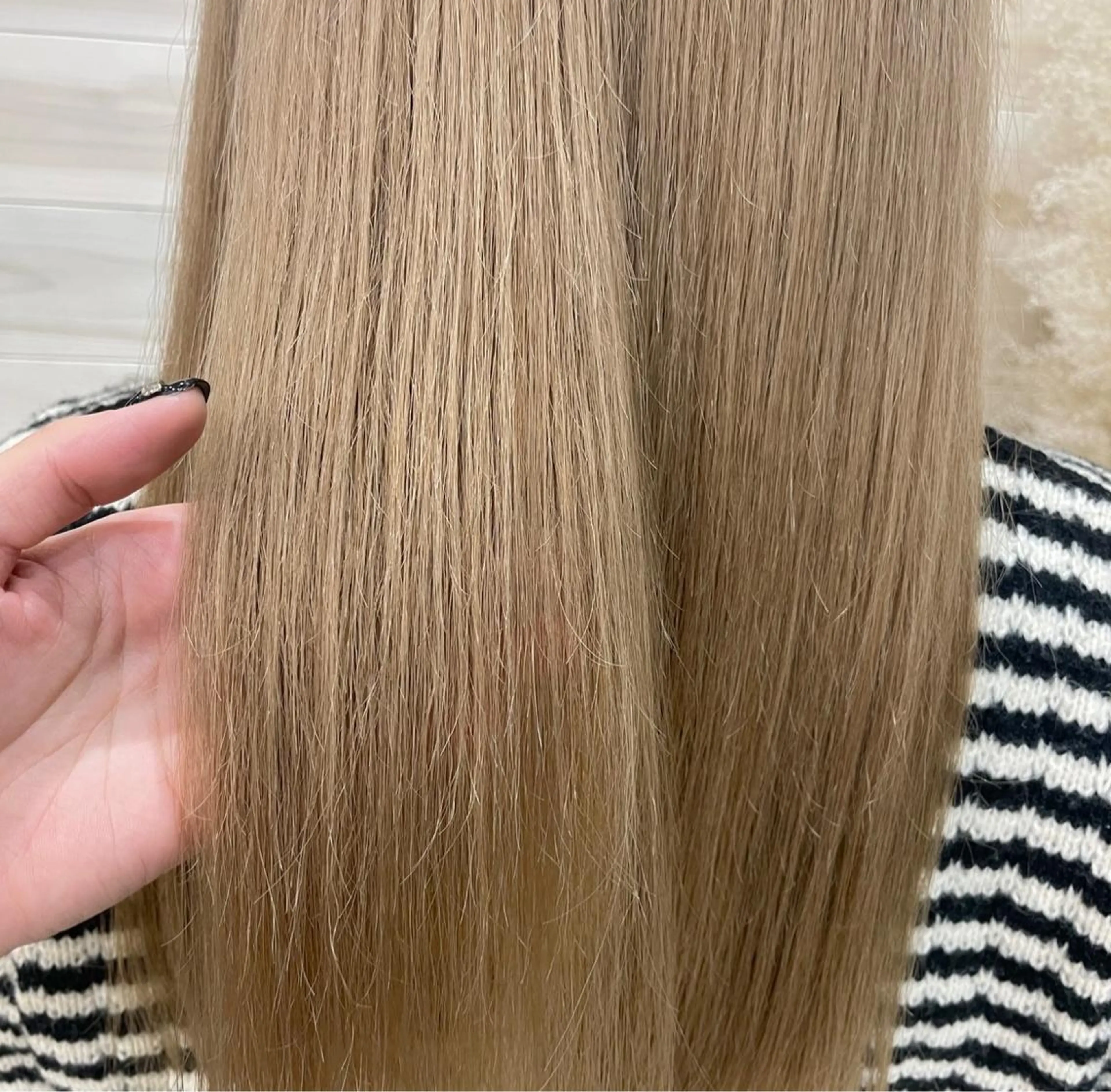 ロング ヘアアレンジ トリートメント ヘアカラー トリートメント hana✿ /透明感カラーのヘアスタイル