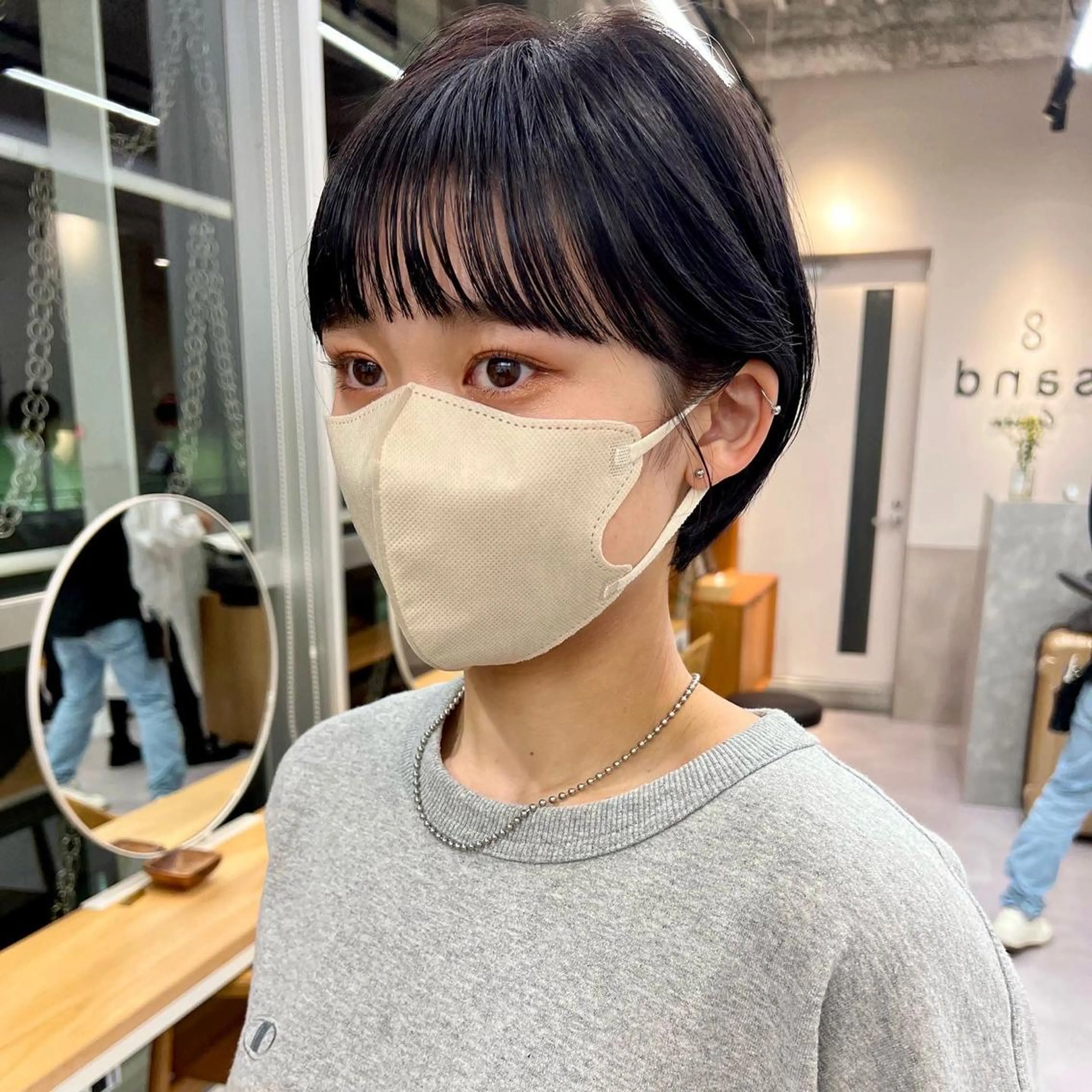 ショート 滝口 茉奈実のヘアスタイル