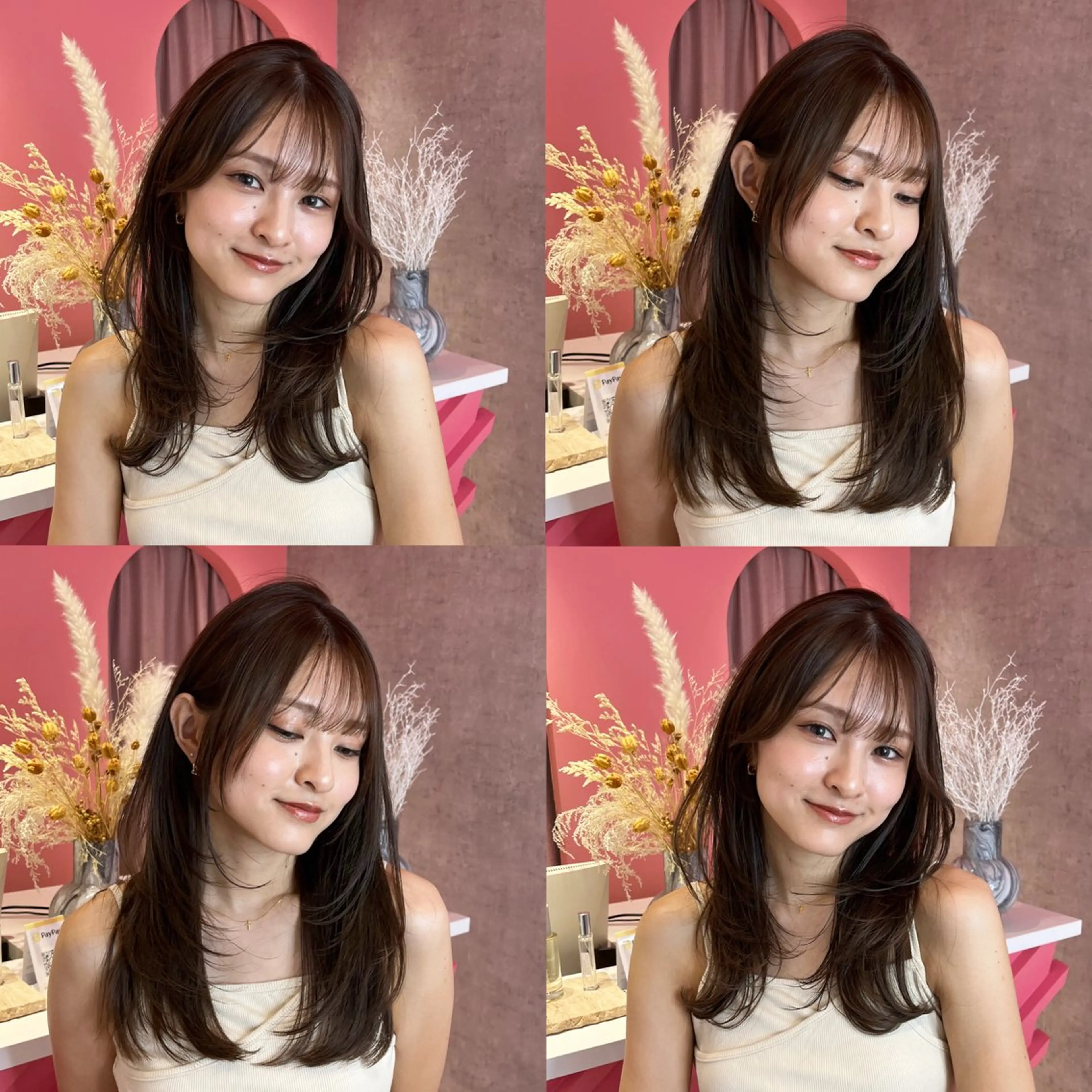 ロング レイヤーカット カット トリートメント 似合わせカット /ボブ/髪質改善/翼のヘアスタイル