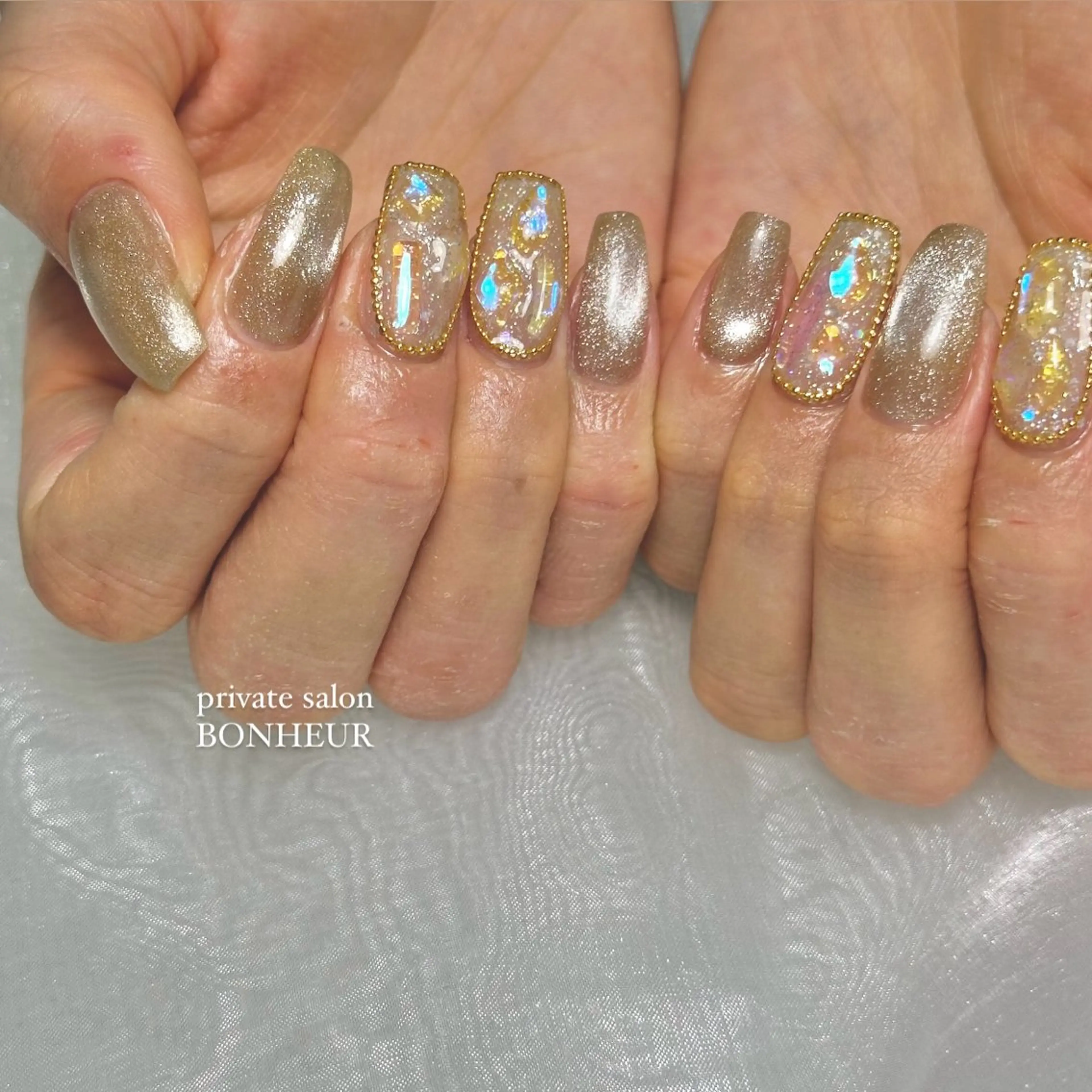 ネイル ハンドネイル BONHEUR Annaのネイルデザイン