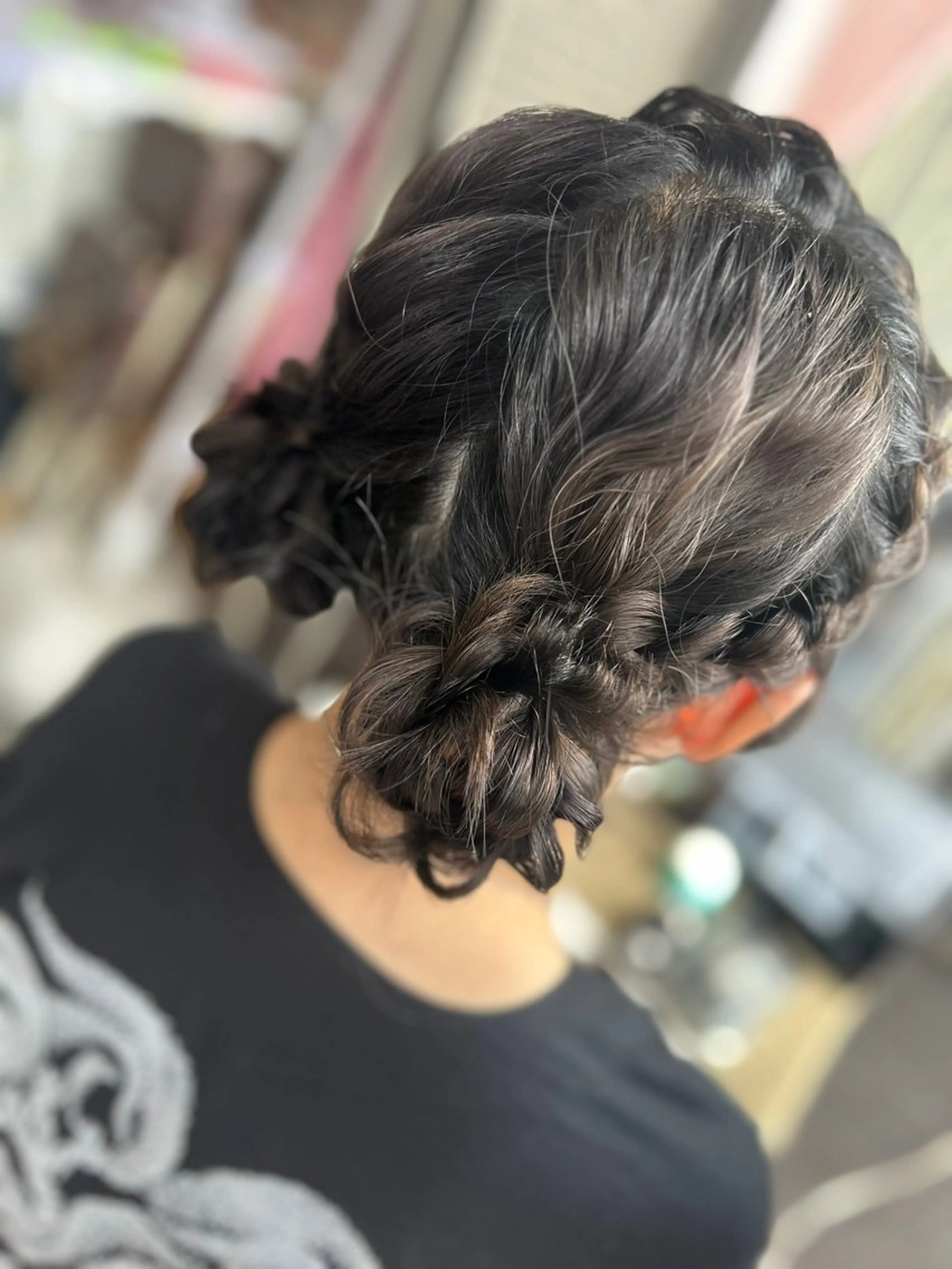 ロング 永澤 一輝のヘアスタイル