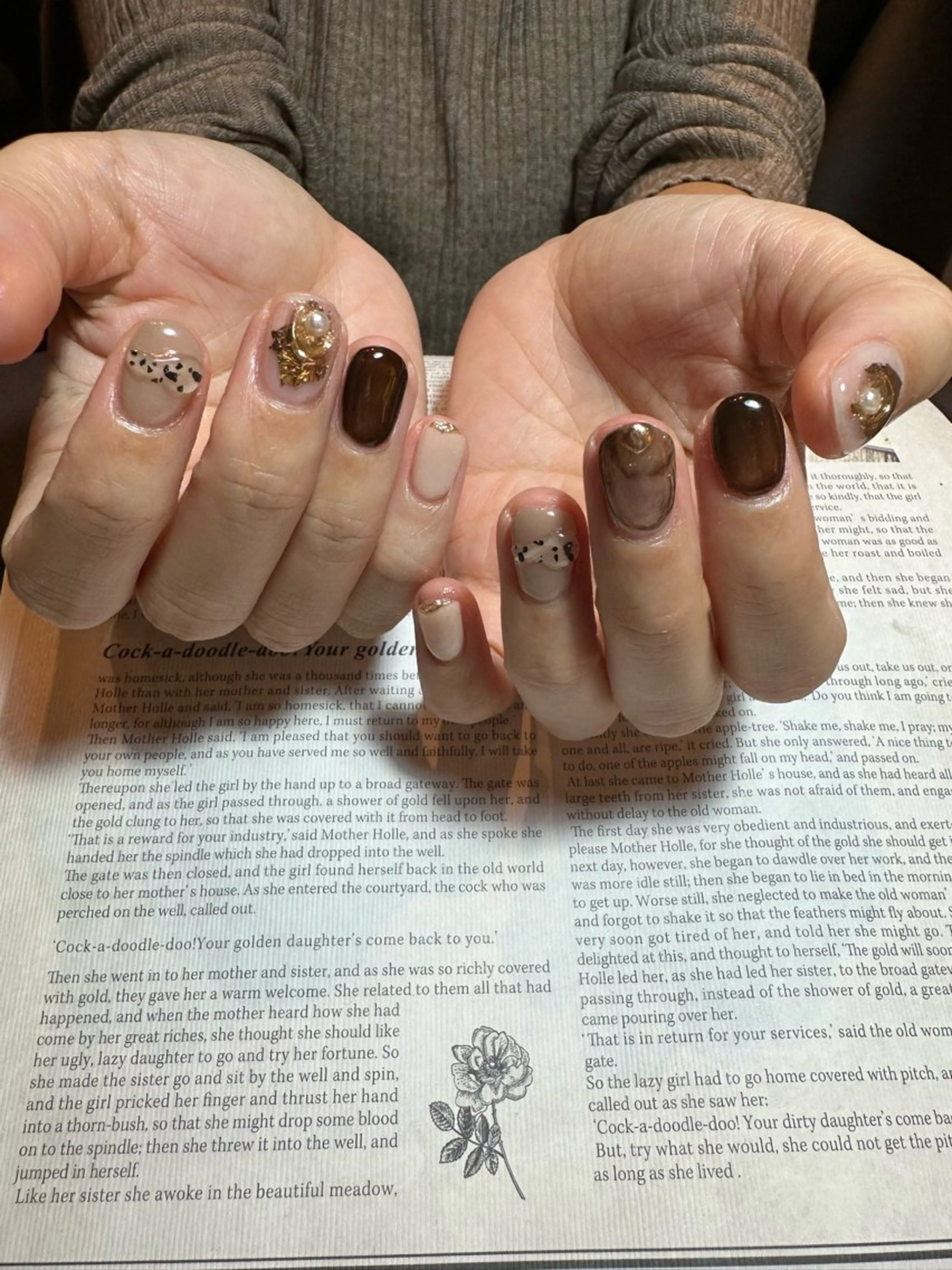 ネイル private nail salon &sumika所属・三輪 絢香のネイルデザイン