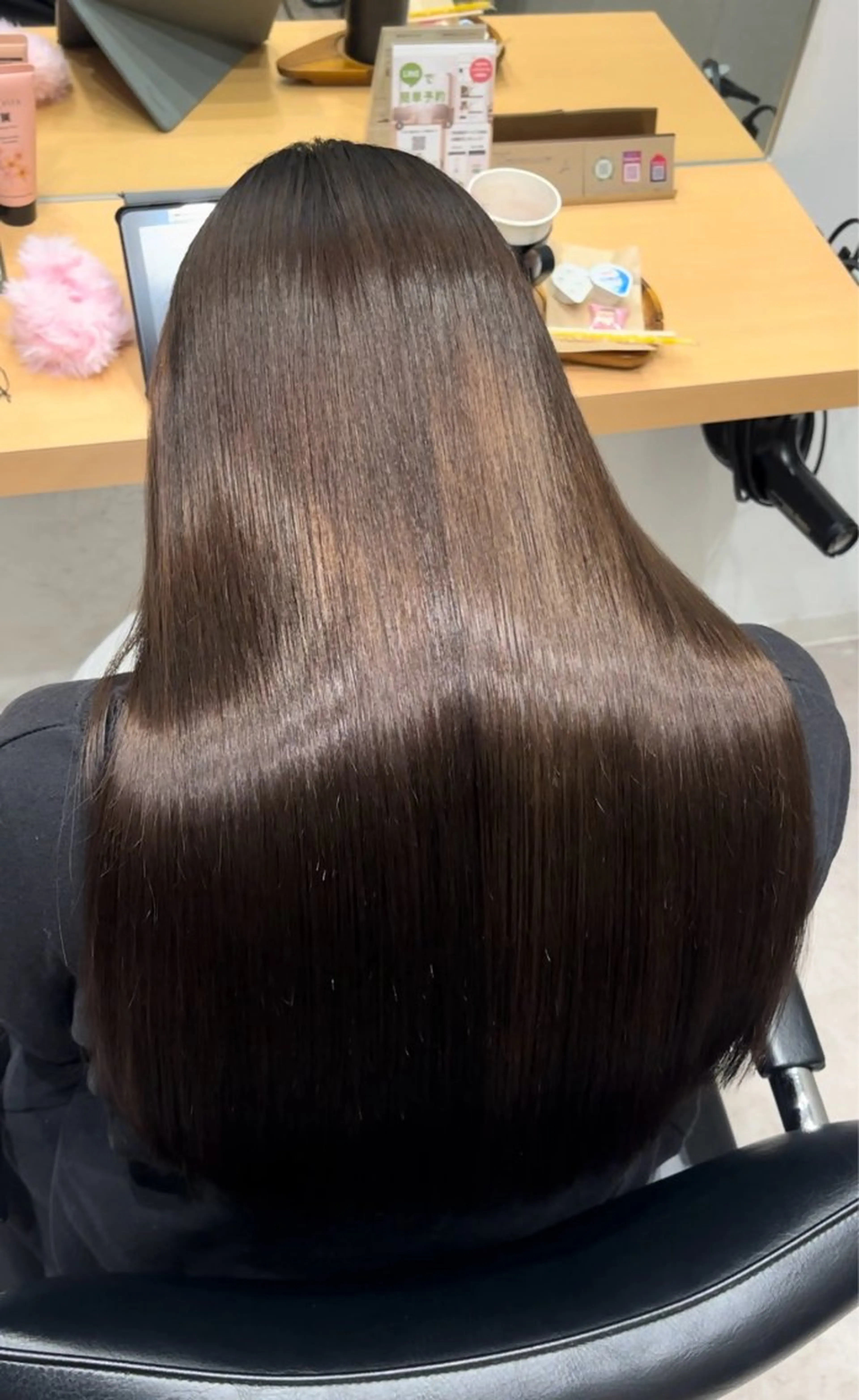 セミロング 髪質改善 トリートメント トリートメント 髪質改善ヘアケア 艶髪特化/上田のヘアスタイル