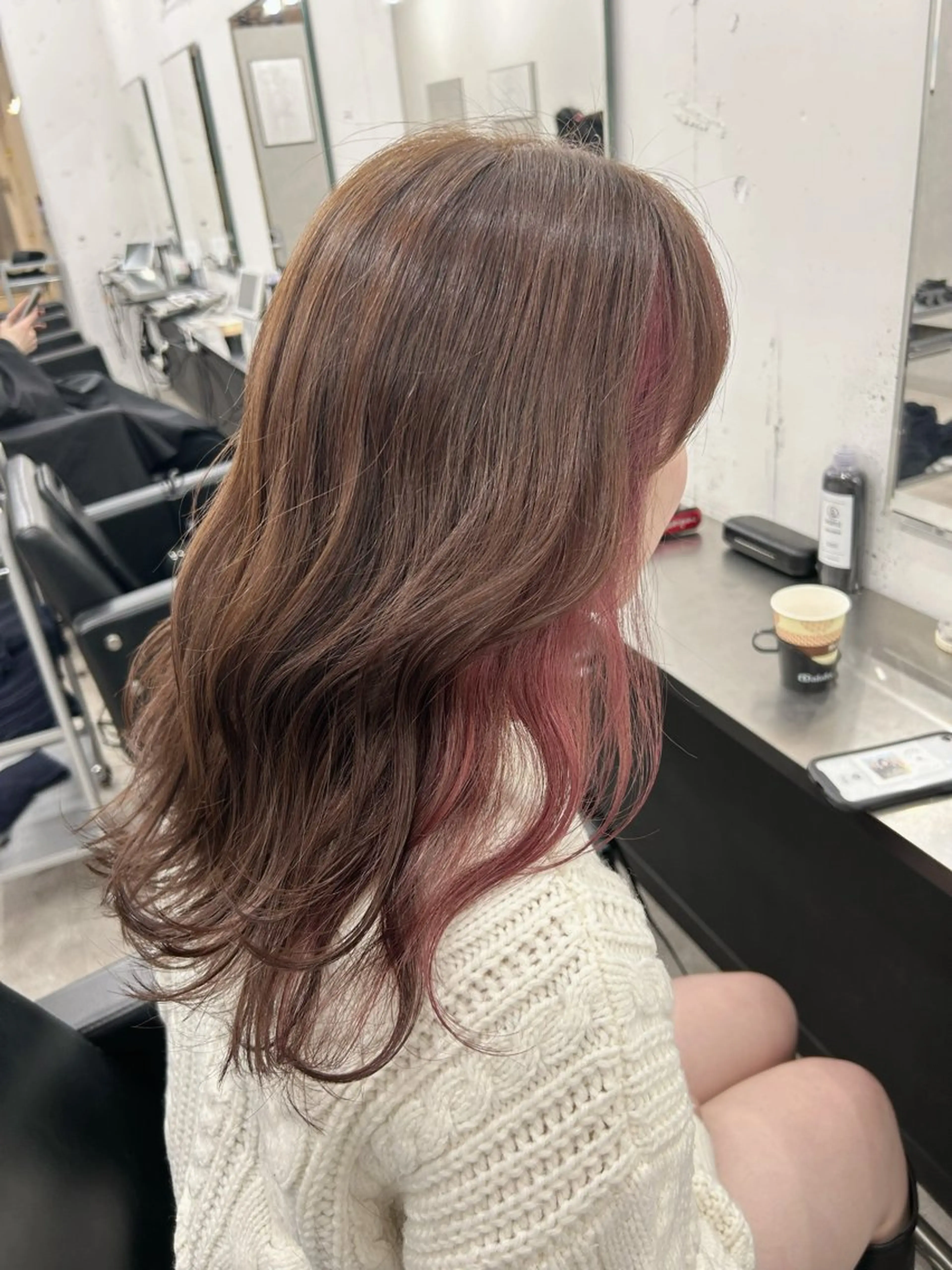 ロング カラー カット ヘアカラー トリートメント Suzuka ヘアアレンジ🎀💝のヘアスタイル