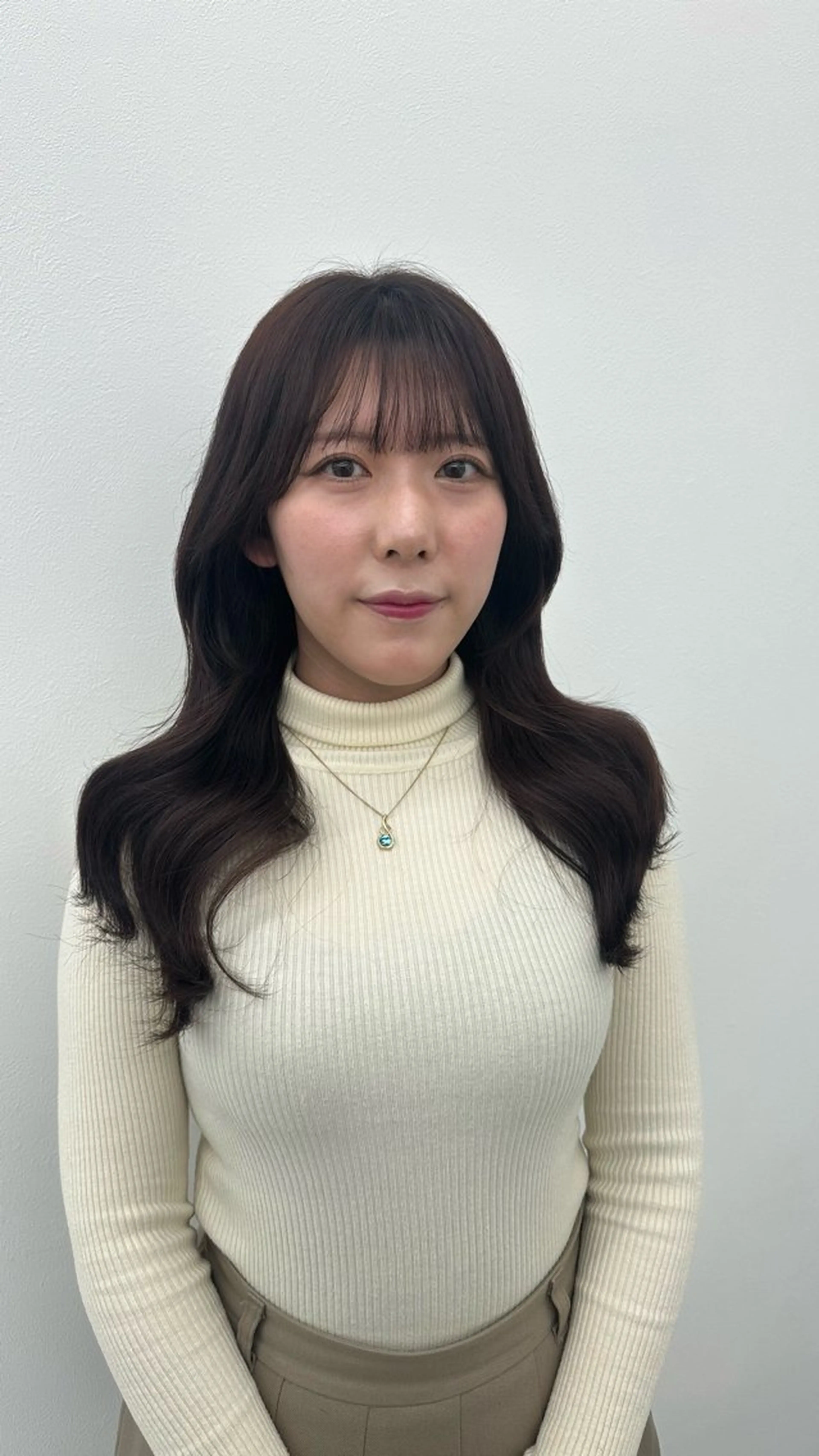 ロング カラー カット ヘアカラー トリートメント ヘッドスパ ヘアセット ガーリーstyle ❤︎misaki🏹のヘアスタイル