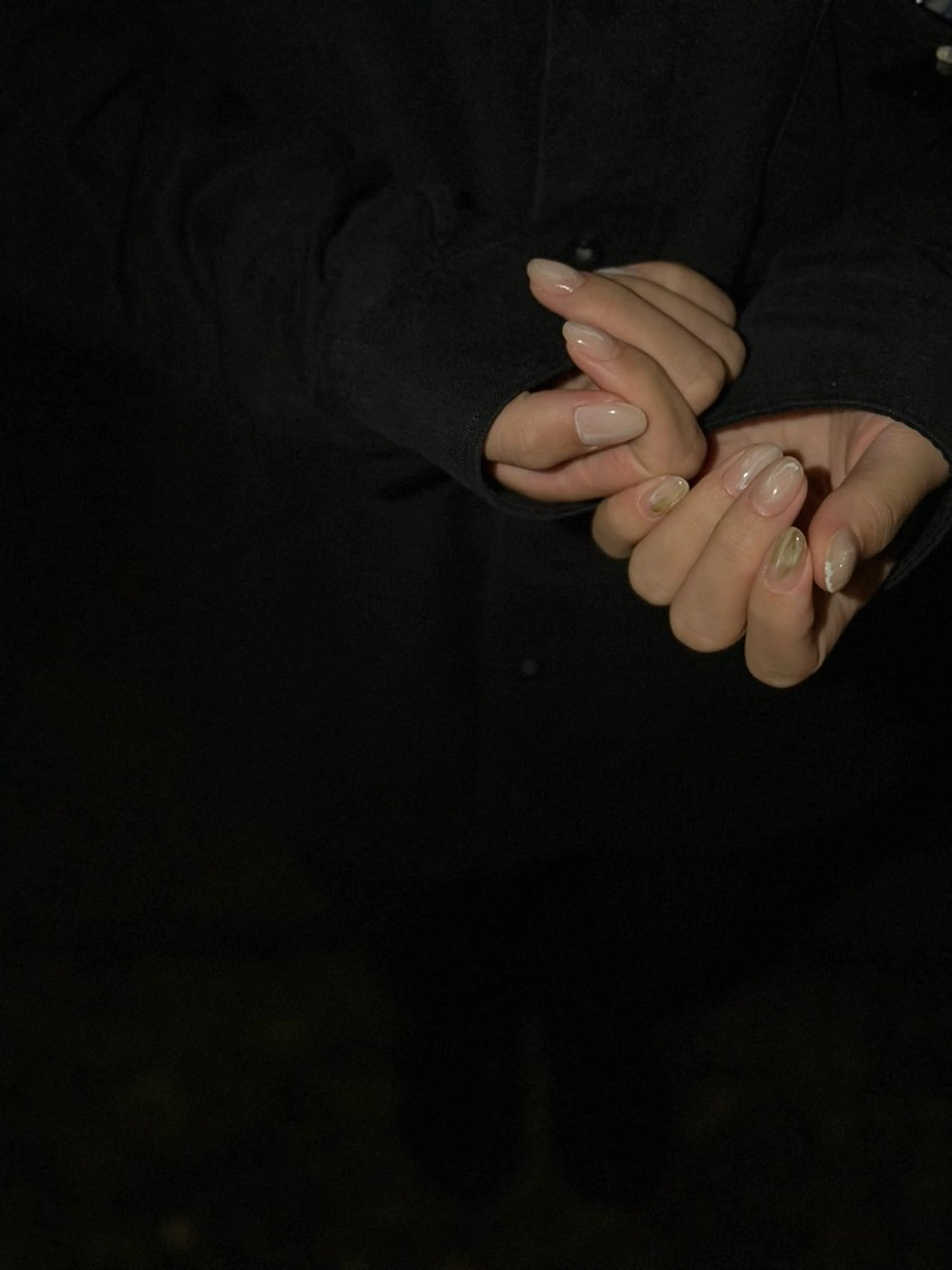 ネイル シンプルネイル m o m o / 高岡ネイルのネイルデザイン