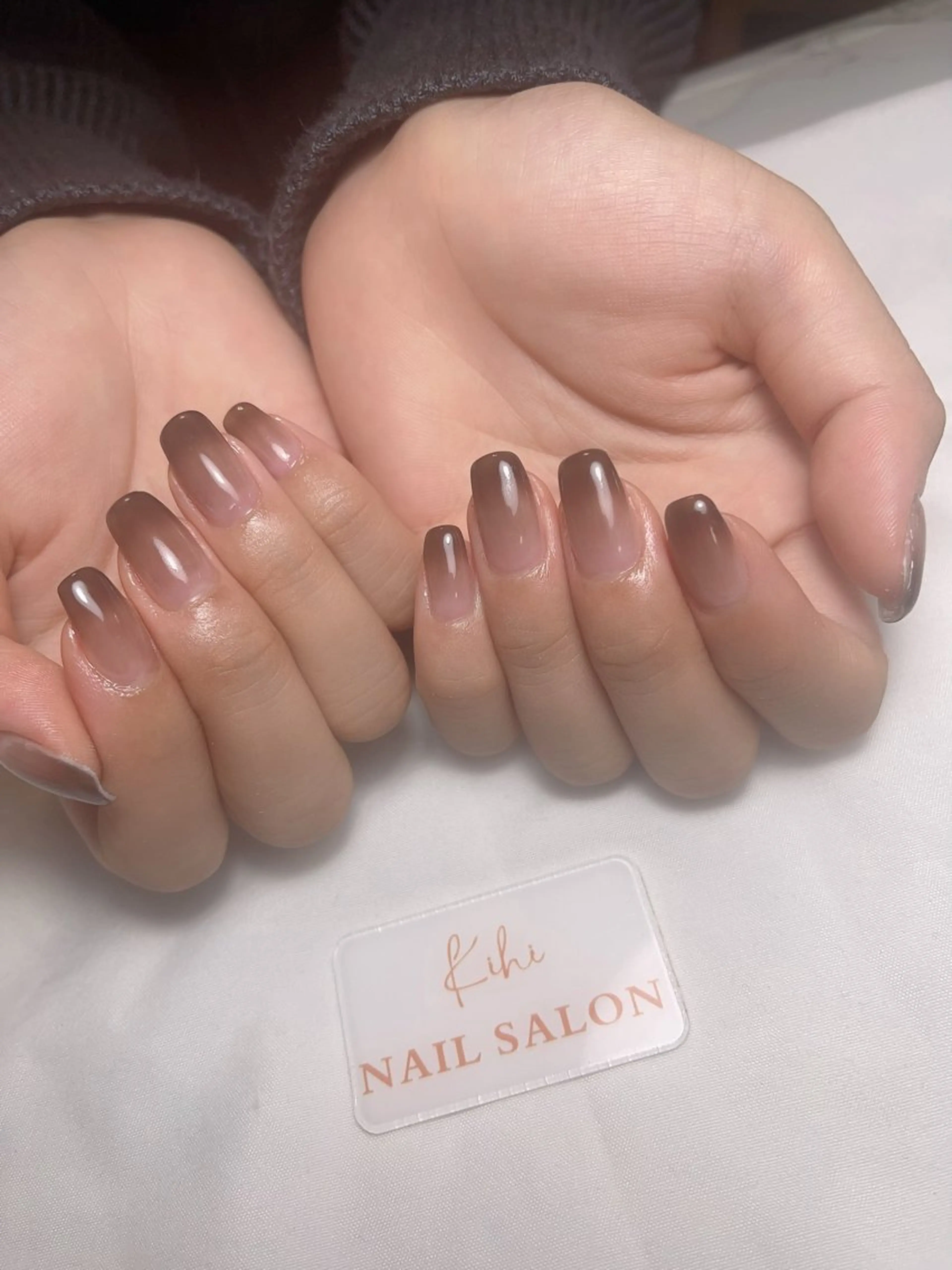 ネイル アートネイル フレンチネイル ジェルネイル グラデーション 韓国ネイル ハンドネイル 💕鈴木ユリ パラジェル/オフ無料のネイルデザイン