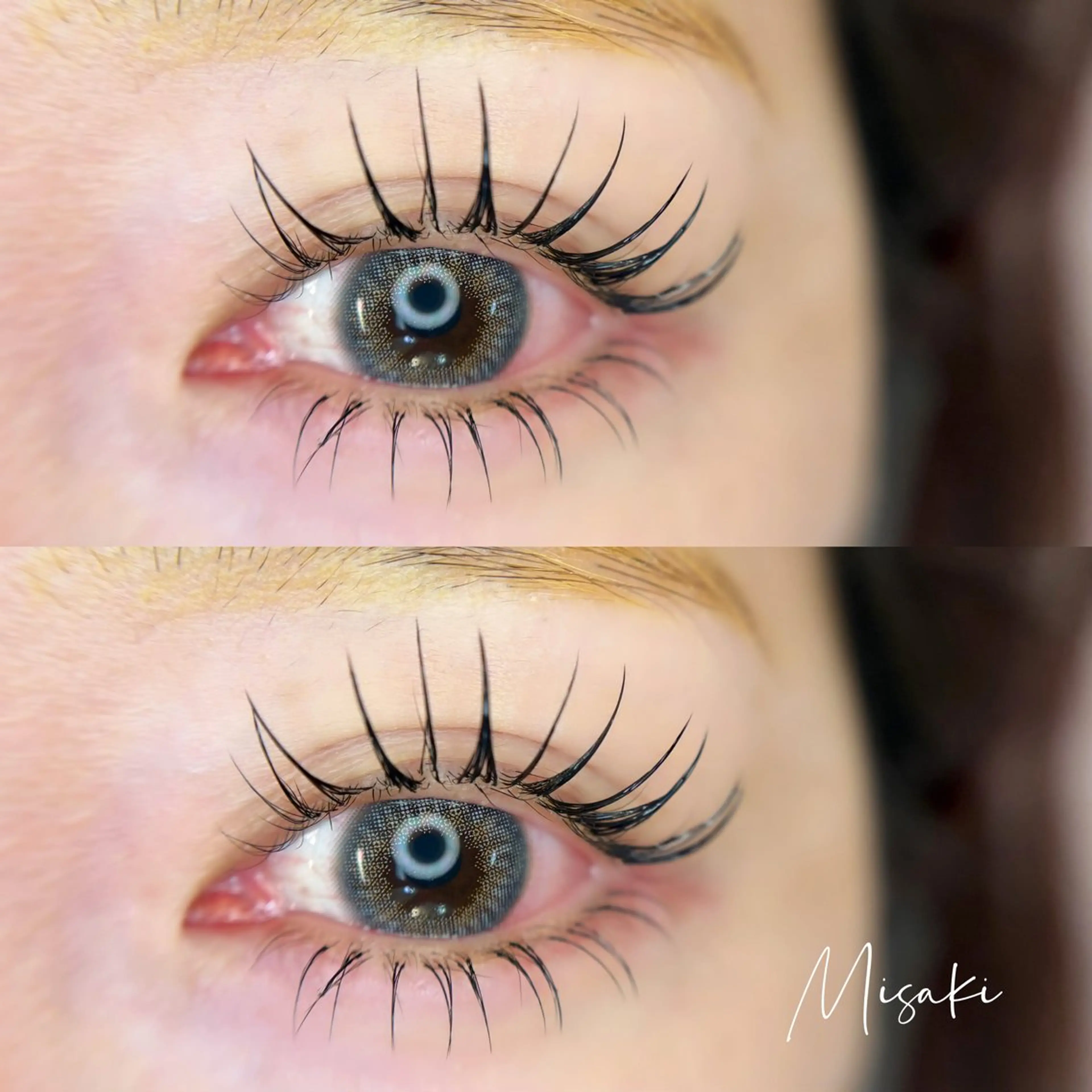 大人気❣最新技術❣【&healthy】アンドヘルシー🌼フラットラッシュ《80本》×パーマの写真