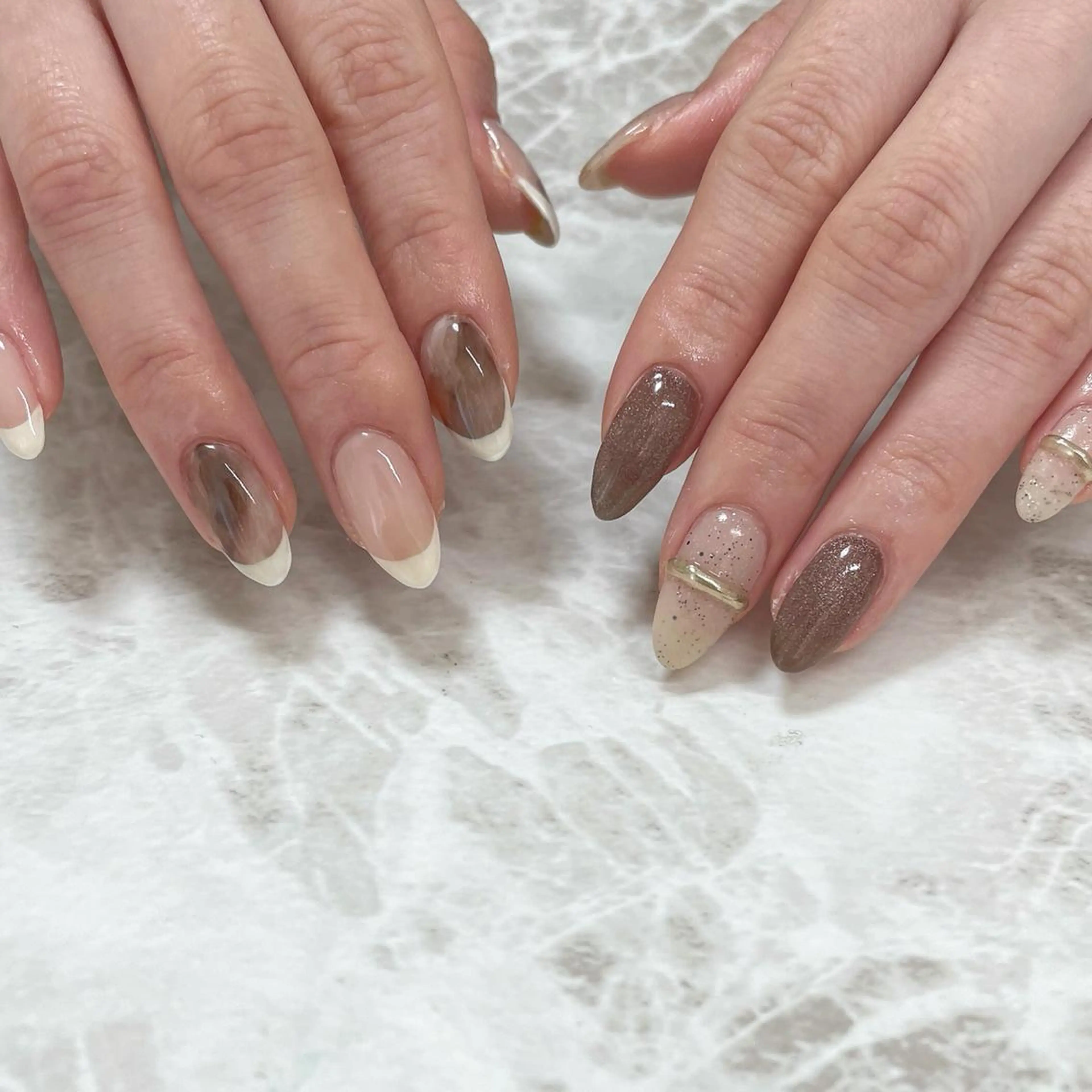 ネイル essence所属・pétit maakoのネイルデザイン