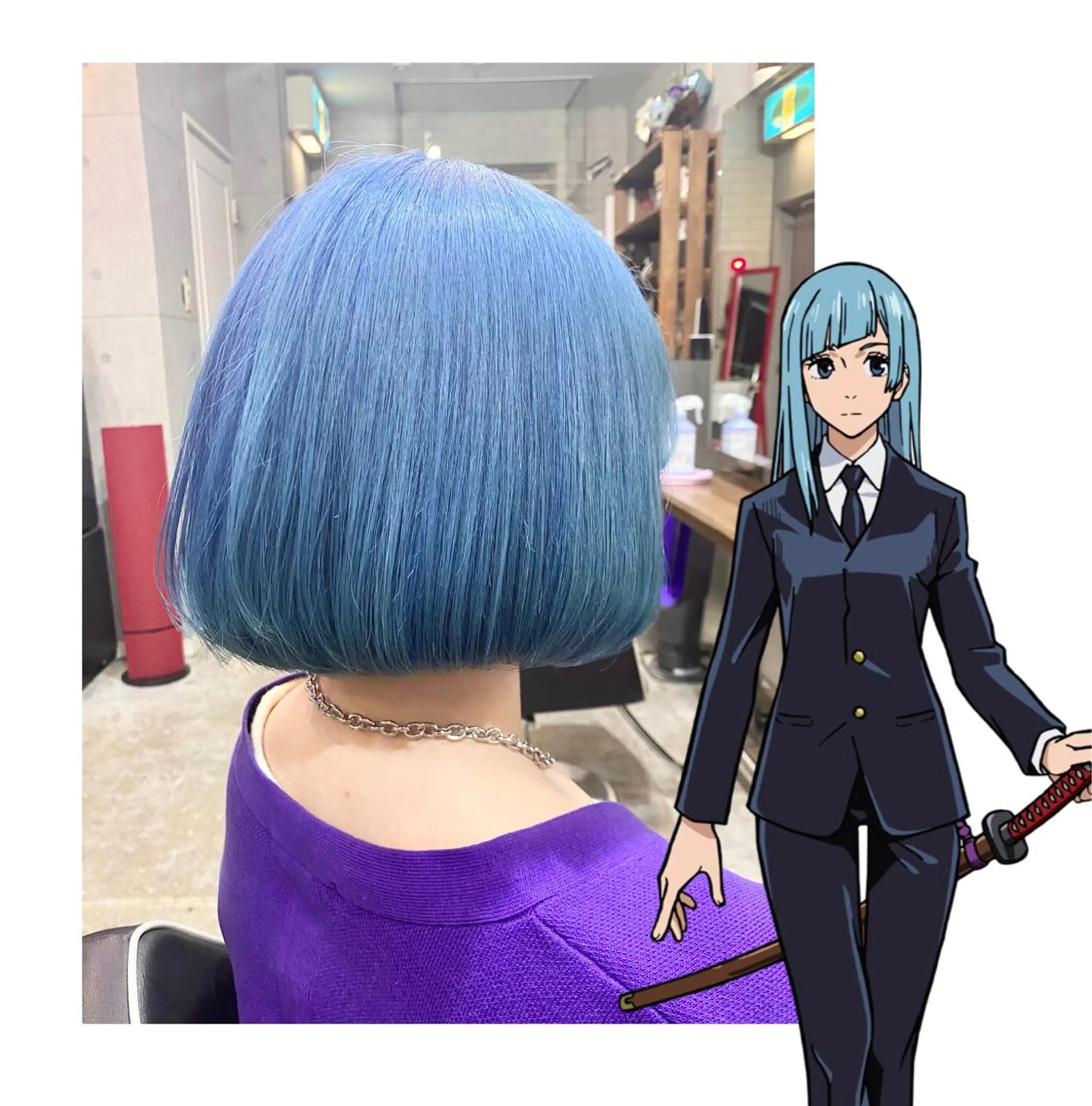 ショート カラー ヘアカラー GARU-ガル-所属・TSUNO🦖 派手髪/オタク美容師のヘアスタイル