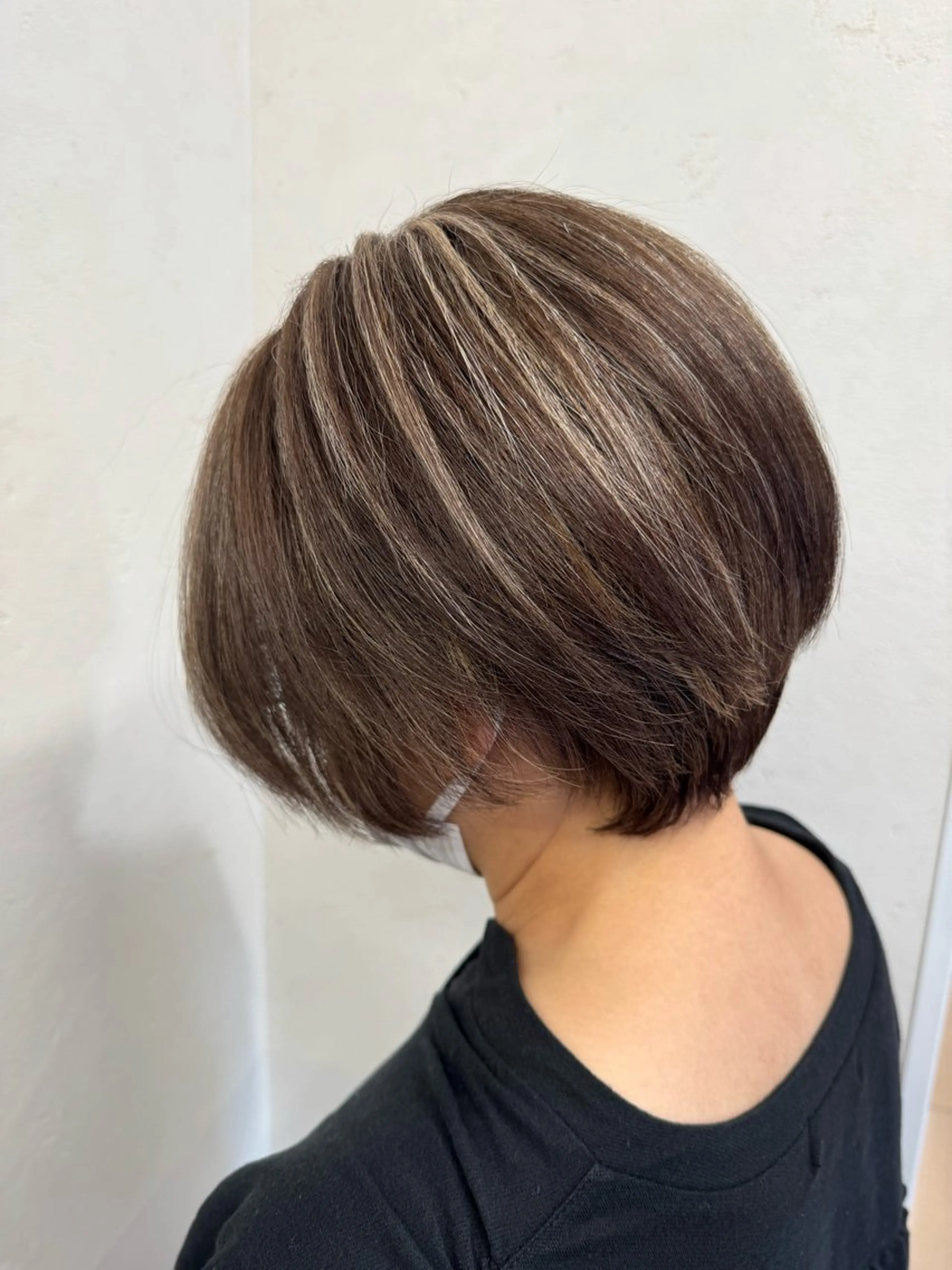 ショート カラー パーマ/ハイトーン /吉田眞のヘアスタイル