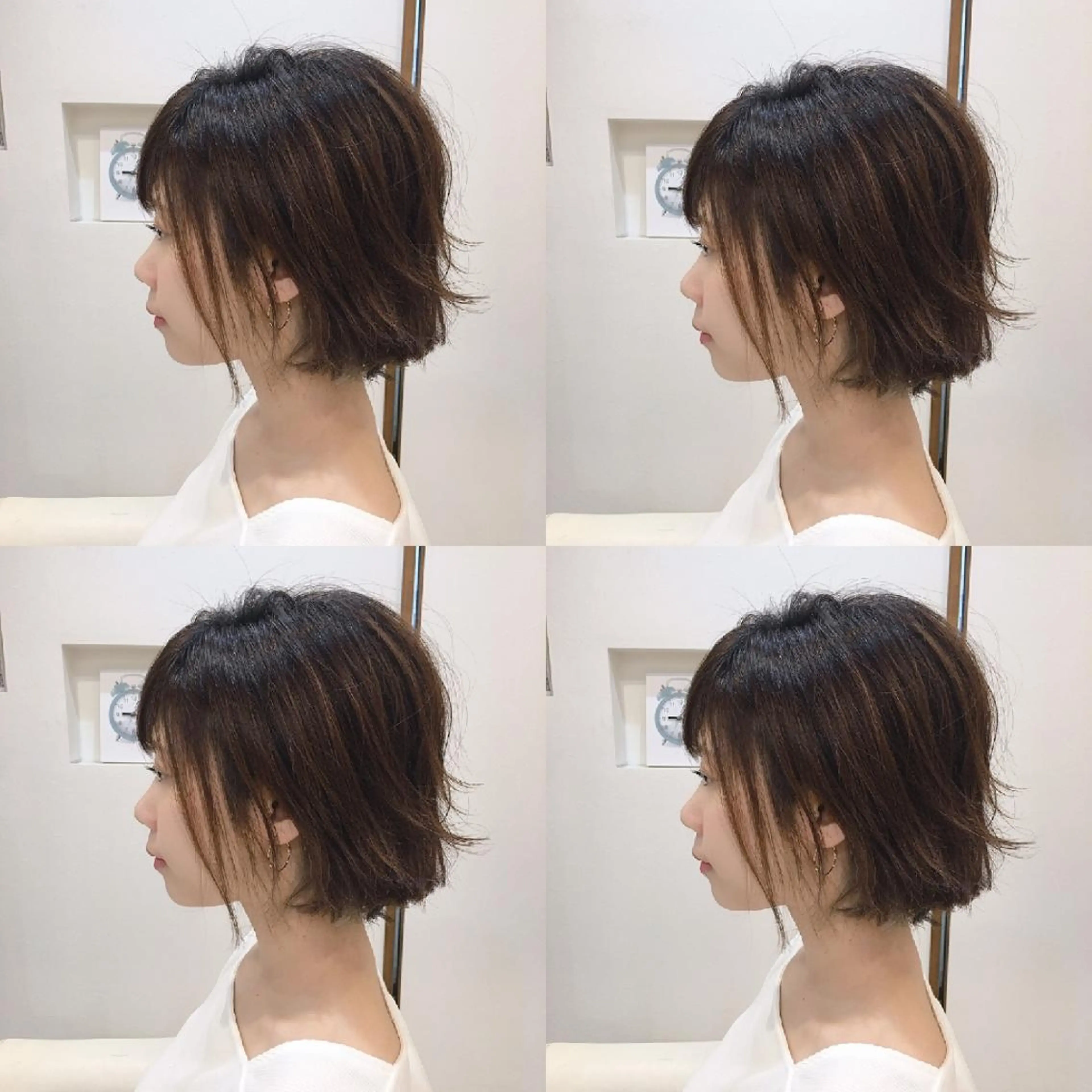 ミディアム 外ハネヘア Go   Today シェアサロン　横浜店所属・【ただの天才 🎨】のヘアスタイル