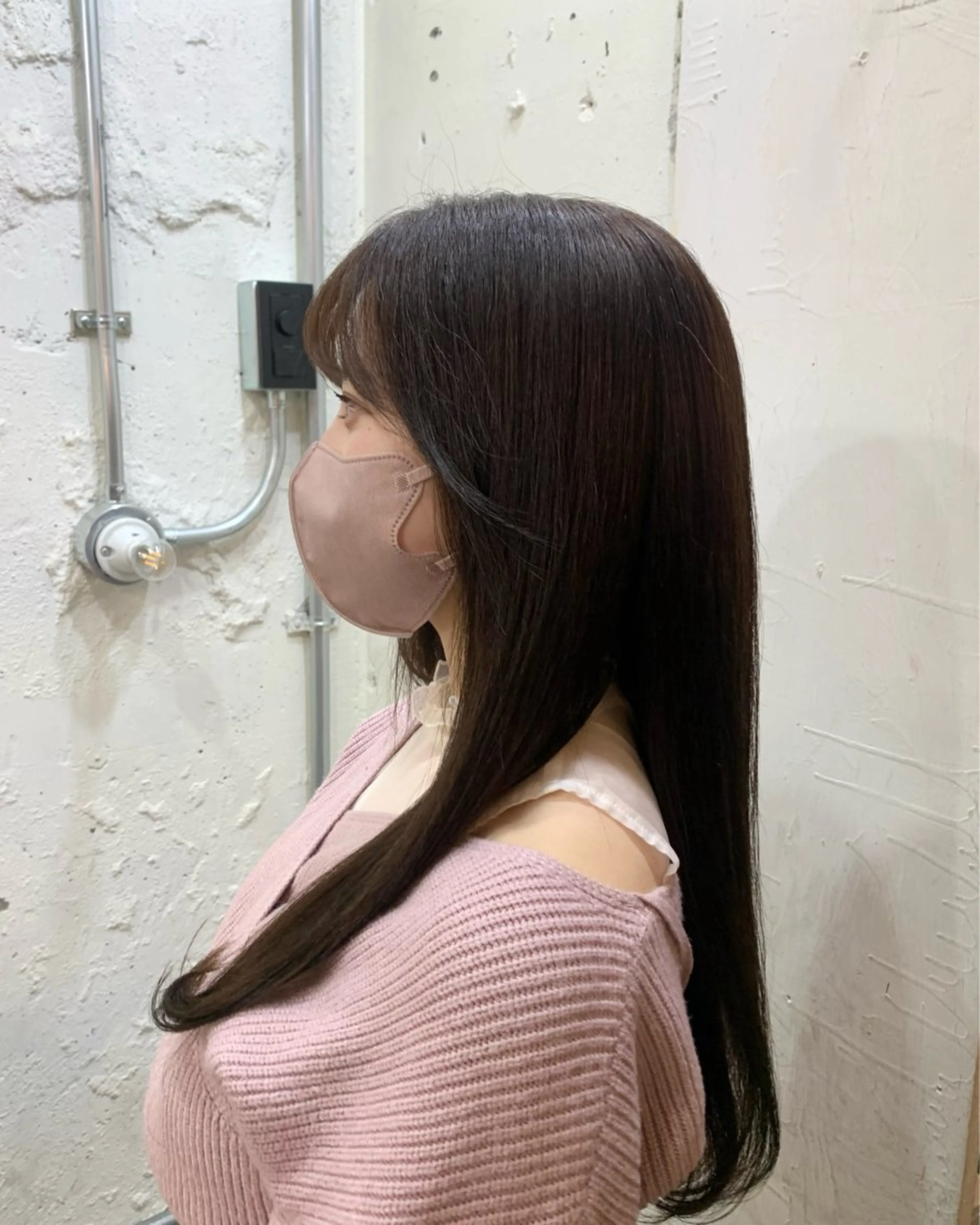 ロング カラー カット 縮毛矯正 トリートメント kaze代官山 🪽kanameのヘアスタイル