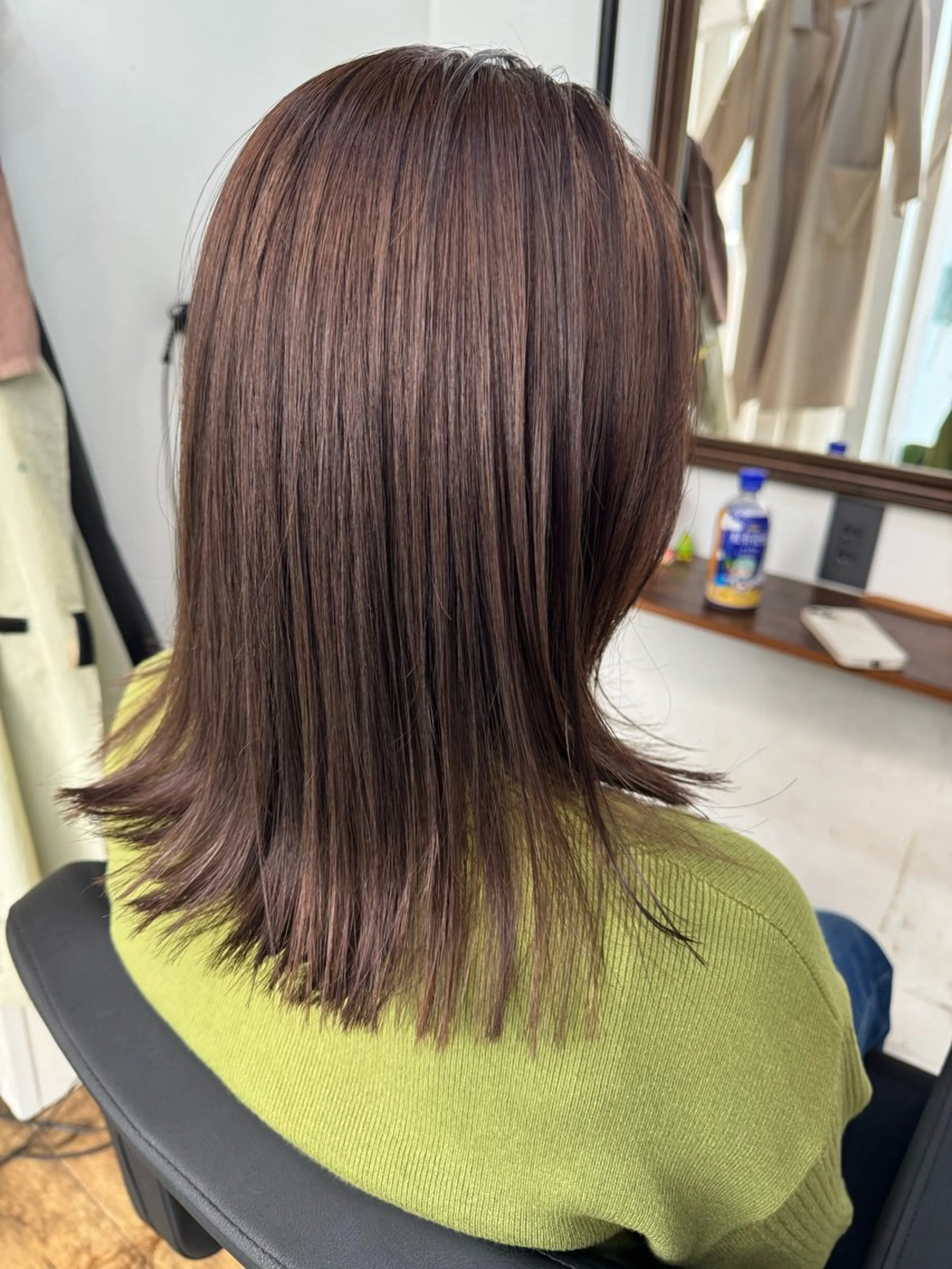 ミディアム カラー 椎葉 祐也のヘアスタイル