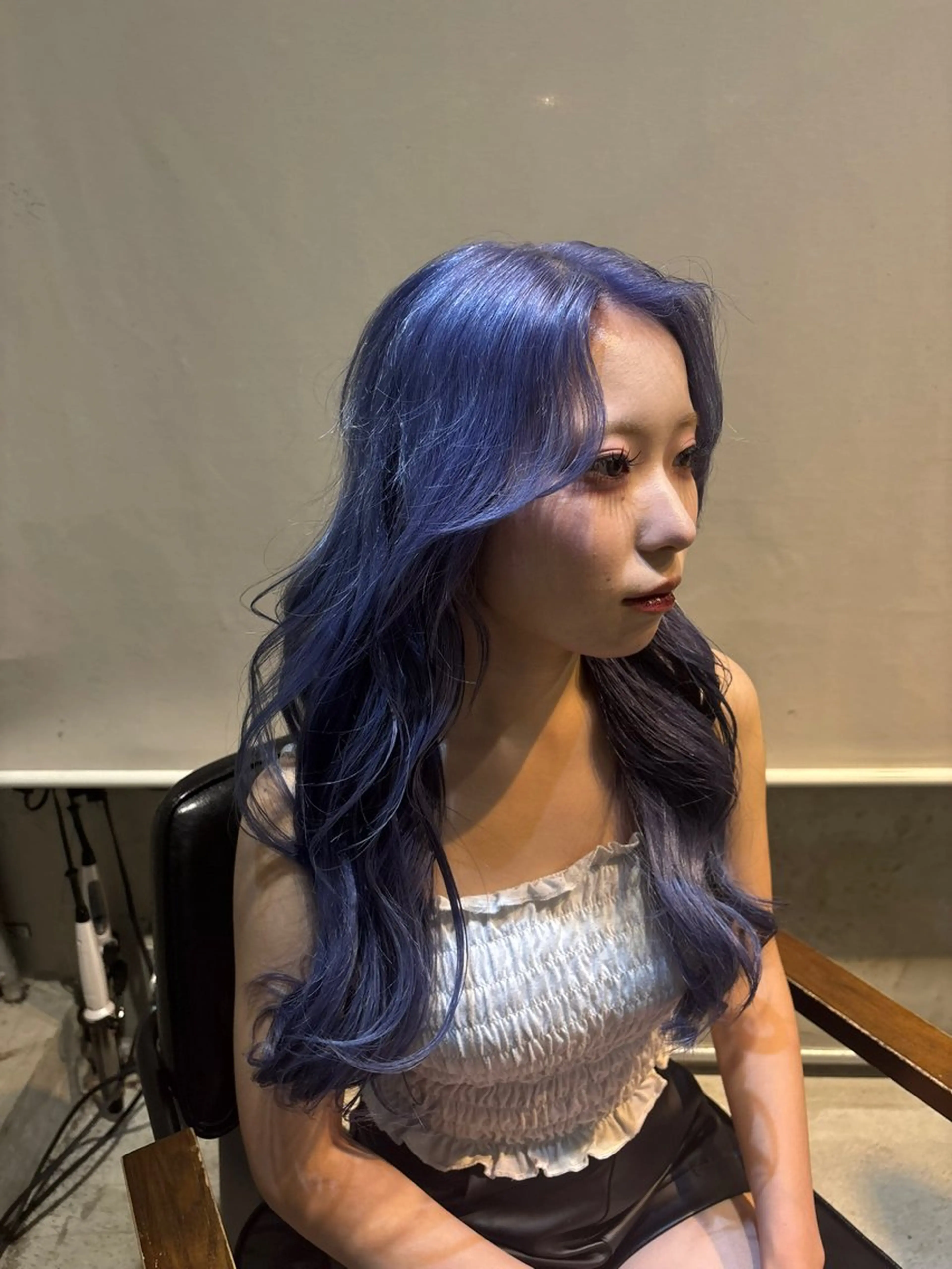 ロング カラー ヘアカラー トリートメント ヘッドスパ サラサラ美髪へ✨ RIKUTOのヘアスタイル