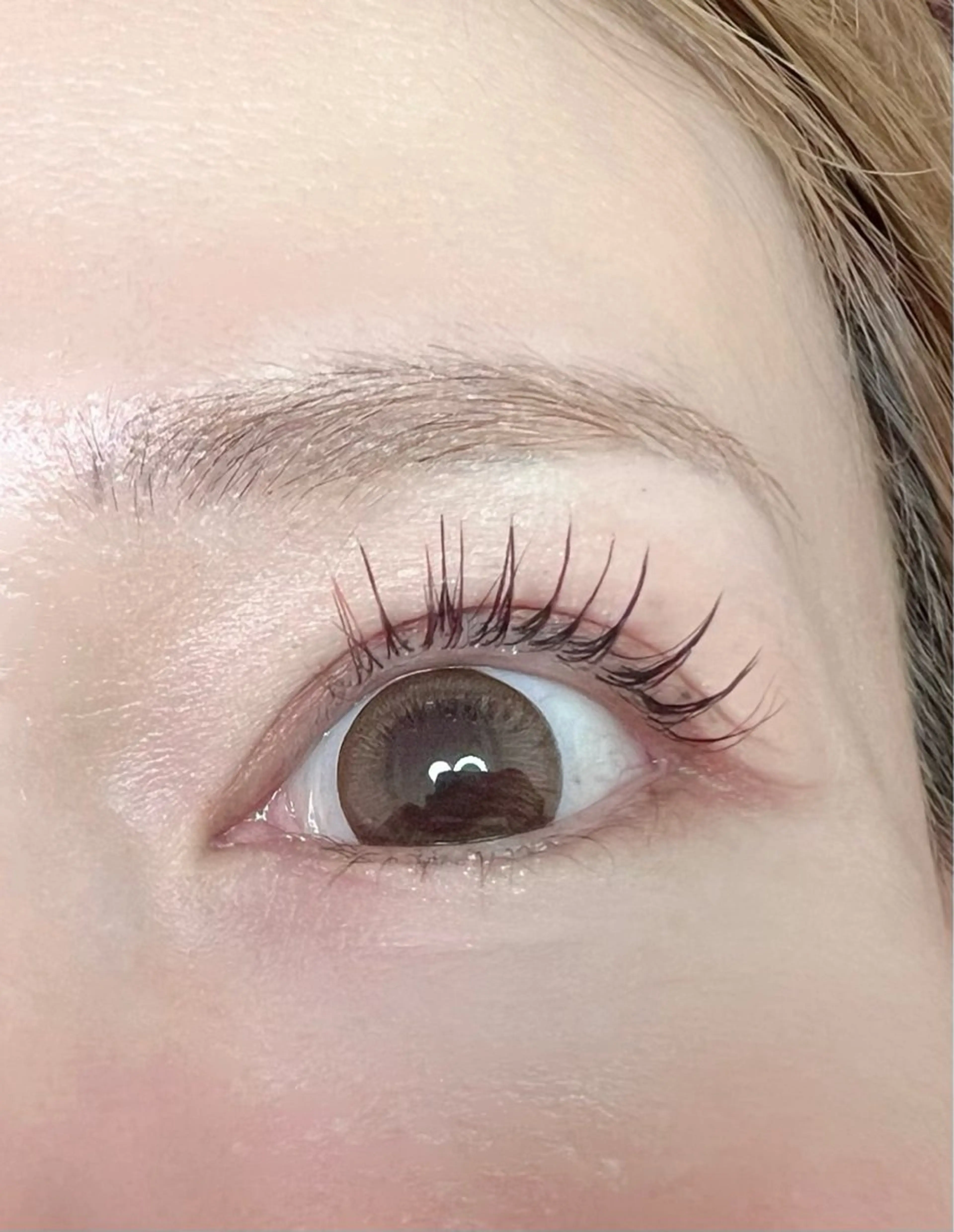 マツエク・マツパ 束感まつ毛 フラットラッシュ マツエク Ealo押上 Erieのマツエク・マツパデザイン