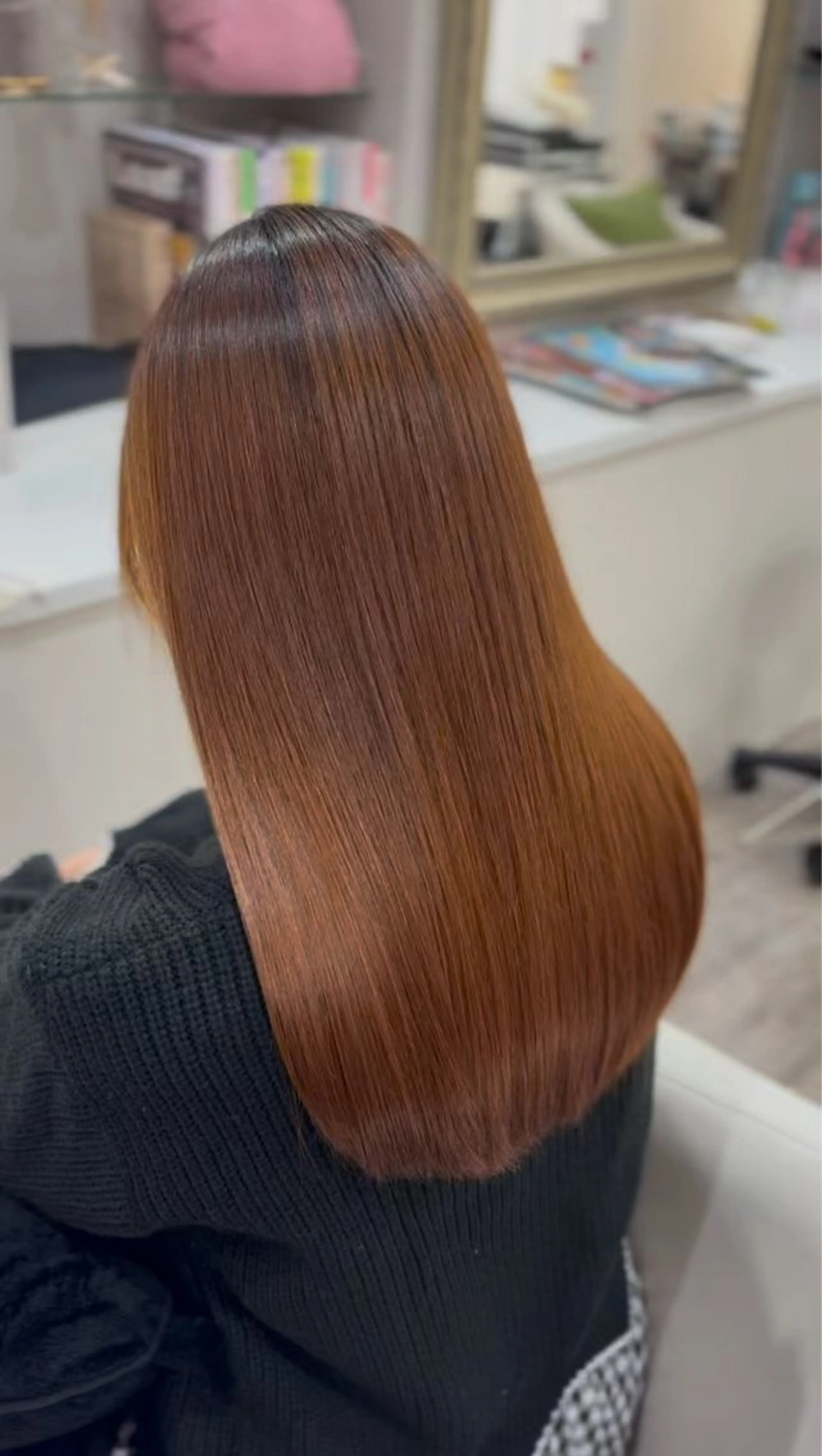 ロング 髪質改善 縮毛矯正 【TAKAYA】🌸 縮毛矯正専門店のヘアスタイル