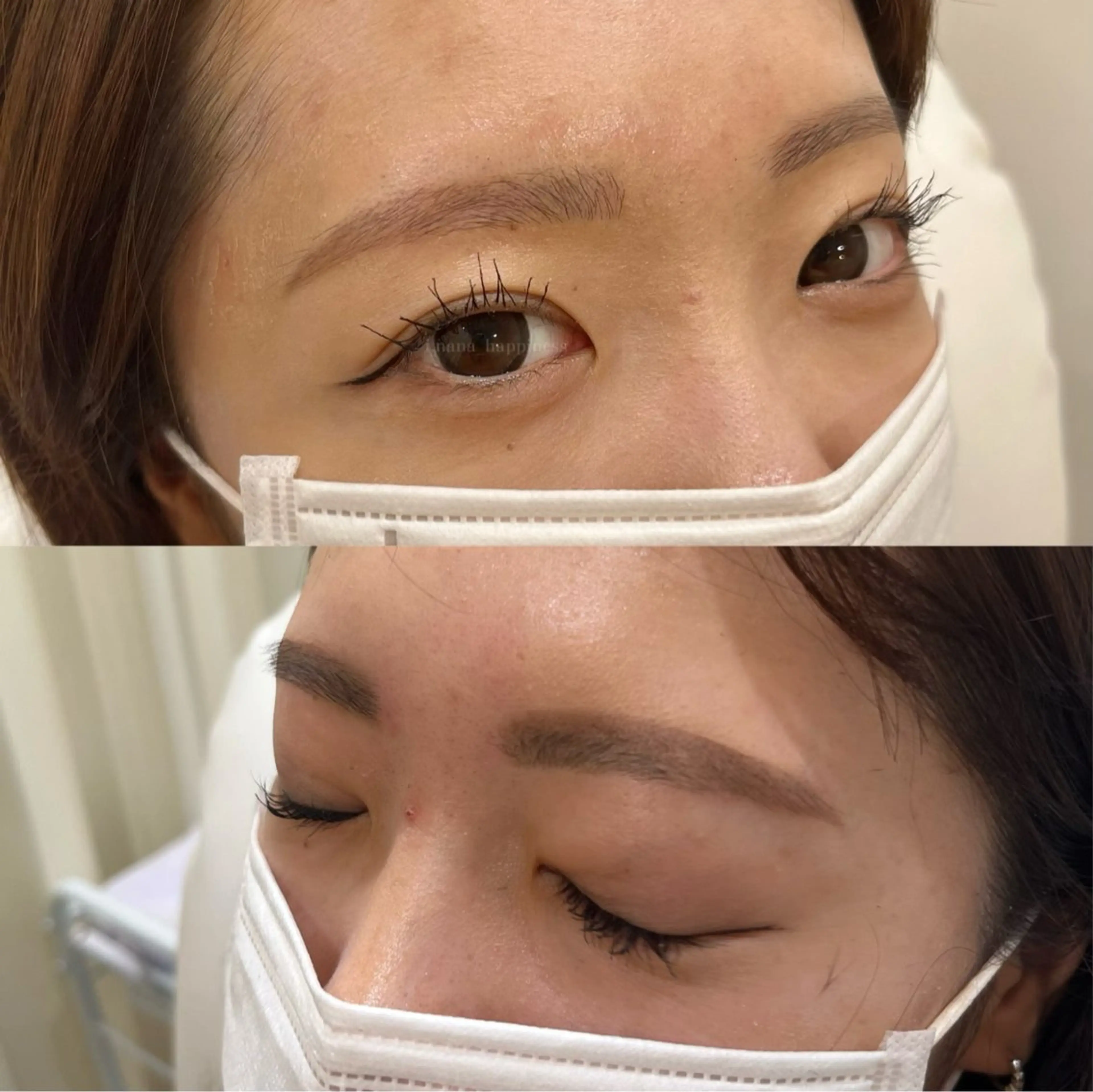 ワックス脱毛で朝のメイクを時短に🌟アイブロウスタイリング🥣🤍の写真