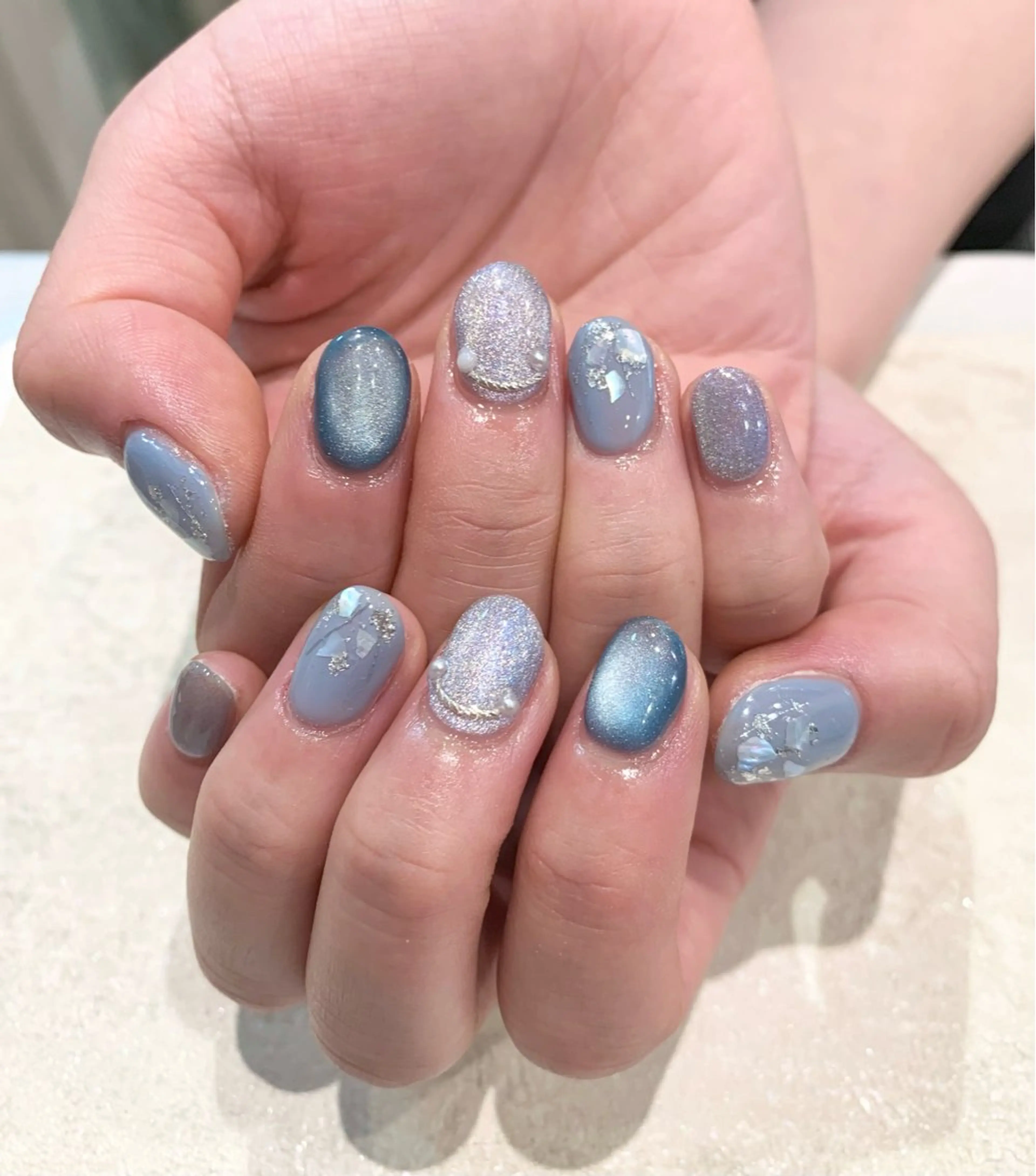 ネイル ハンドネイル ecrin 💎 mayuのネイルデザイン