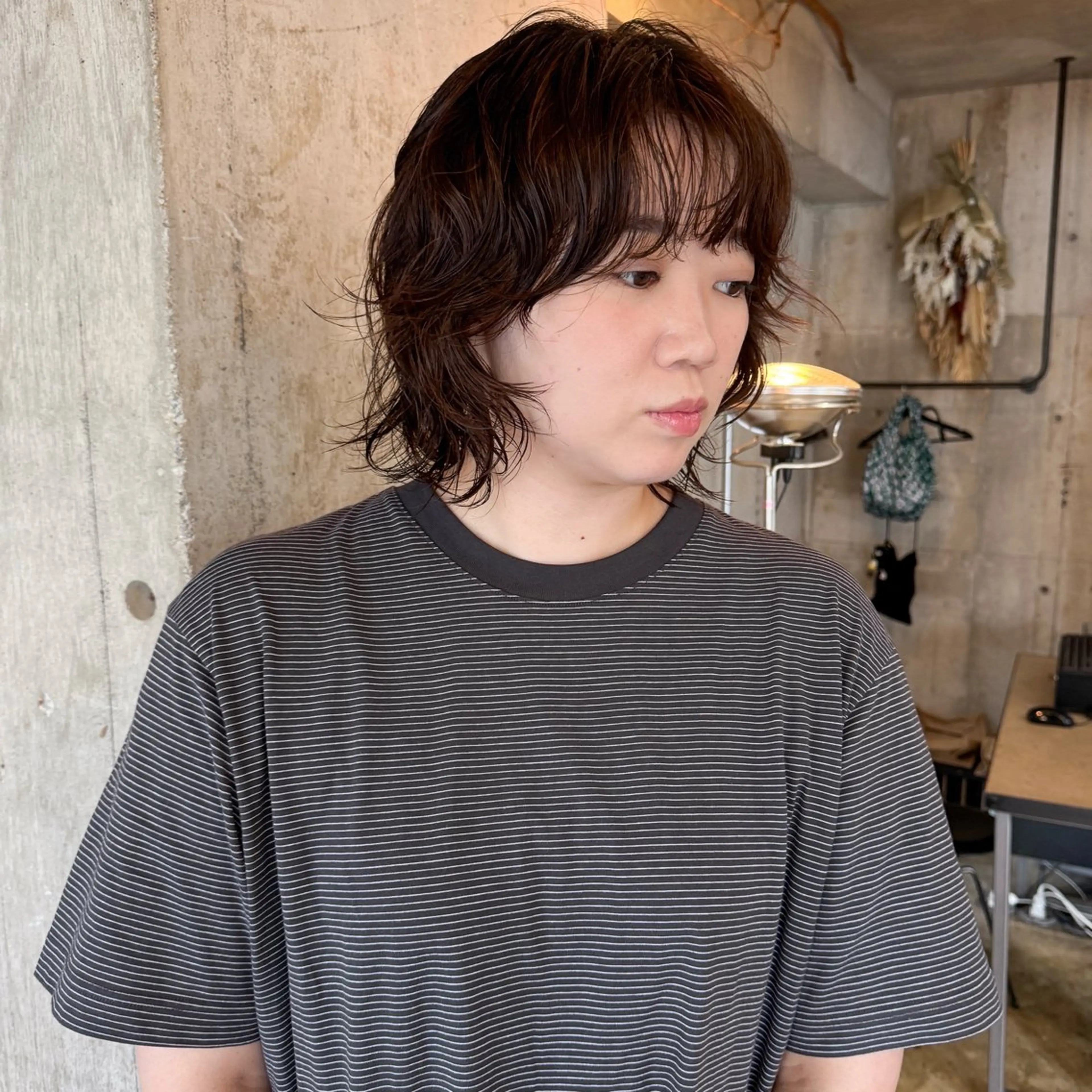 ショート パーマ カット パーマ 🍈yurina 福岡/パーマ🍈のヘアスタイル