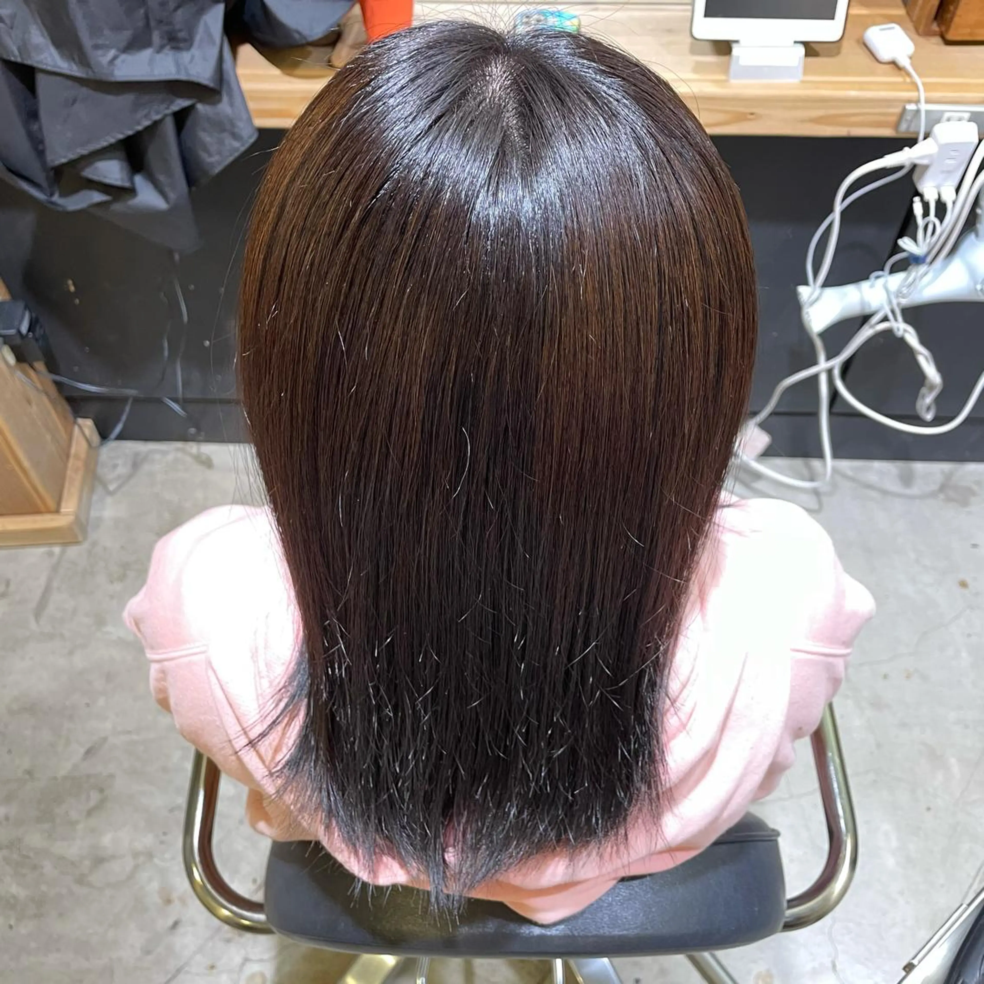 ミディアム カラー OAK中目黒 Kazukiのヘアスタイル