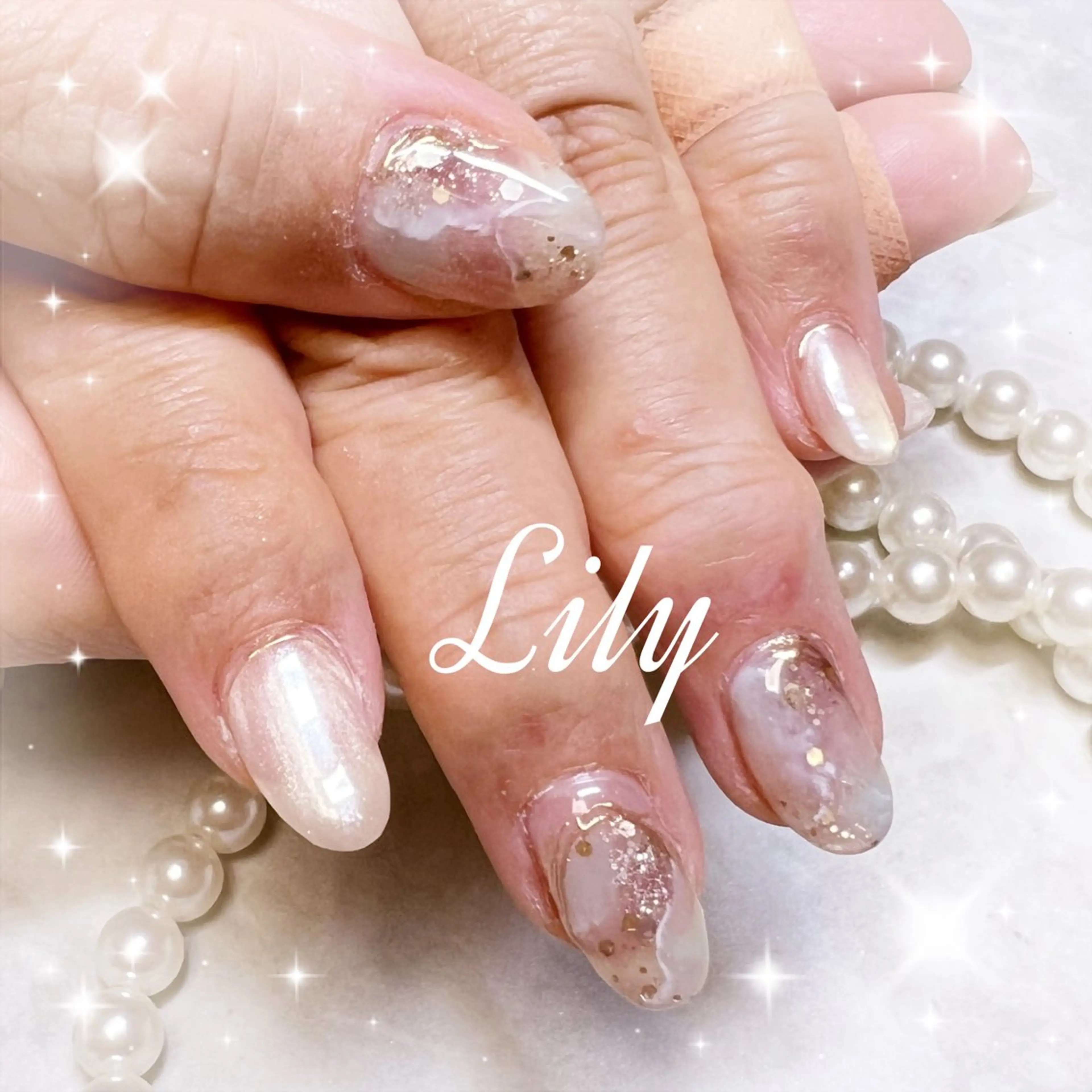 ネイル ハンドネイル Nailsalon Lilyのネイルデザイン