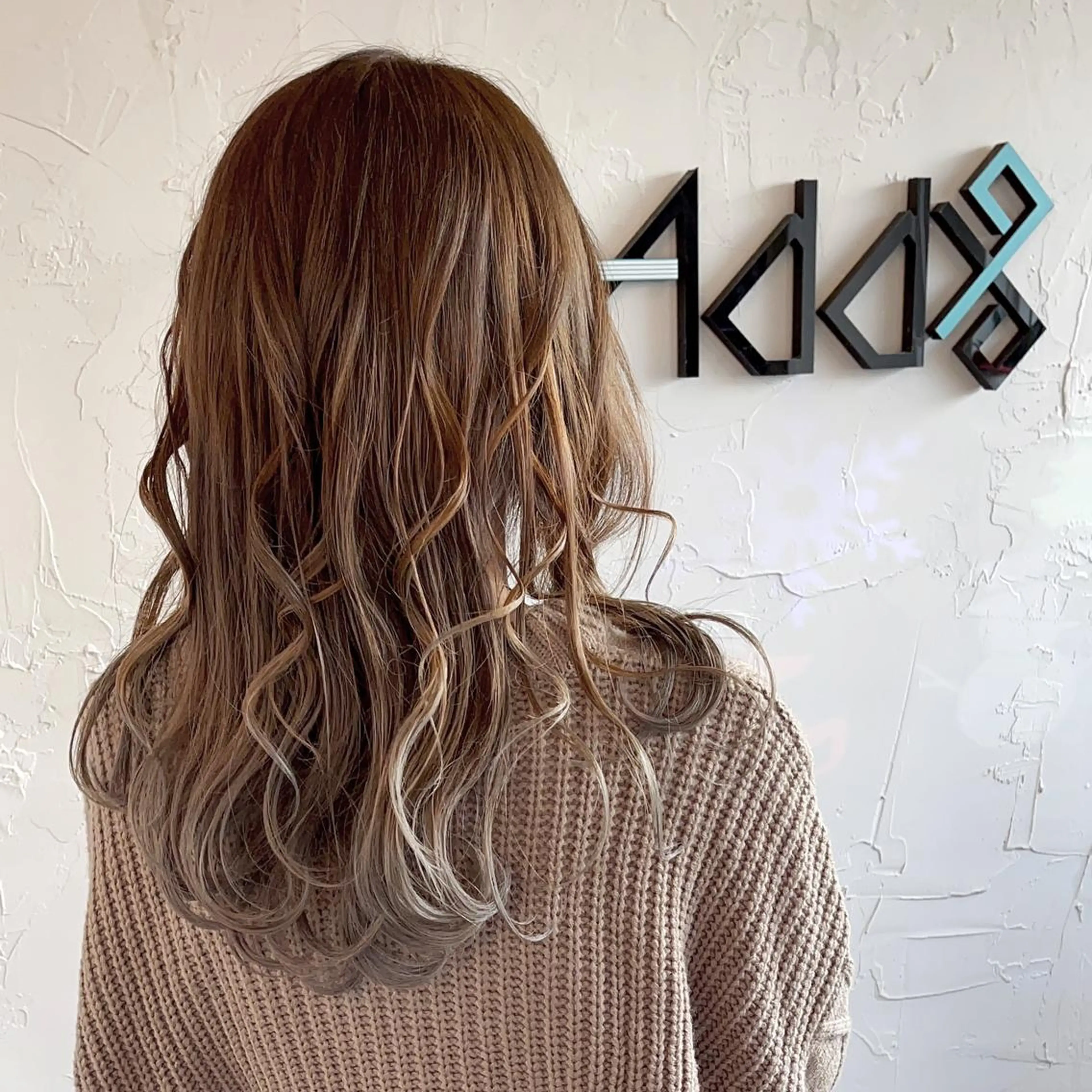 ロング カラー ヘアアレンジ Add9 柳田健登のヘアスタイル