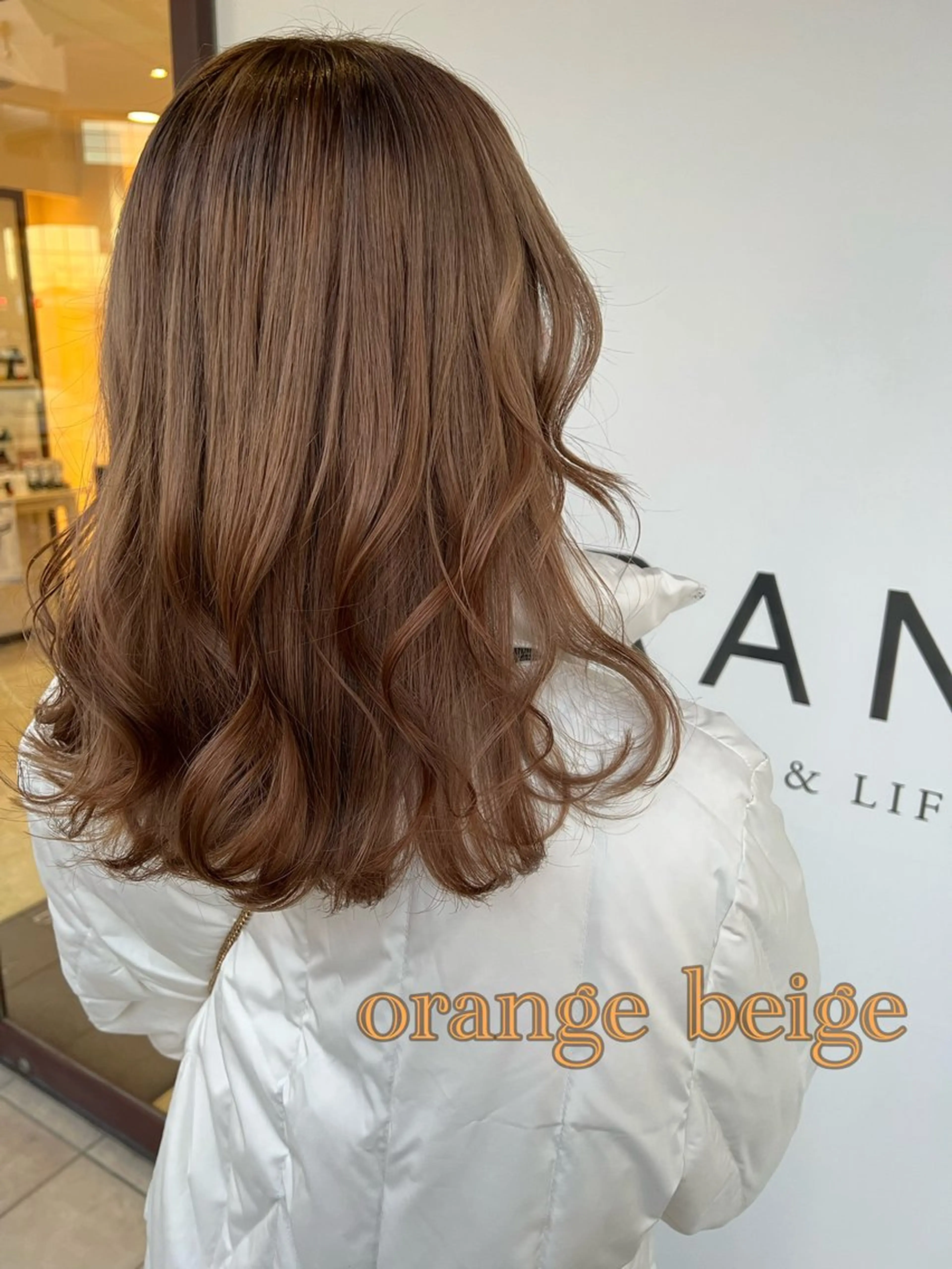 ロング カット ヘアカラー ブランシェ小幡駅前店 森樹のヘアスタイル