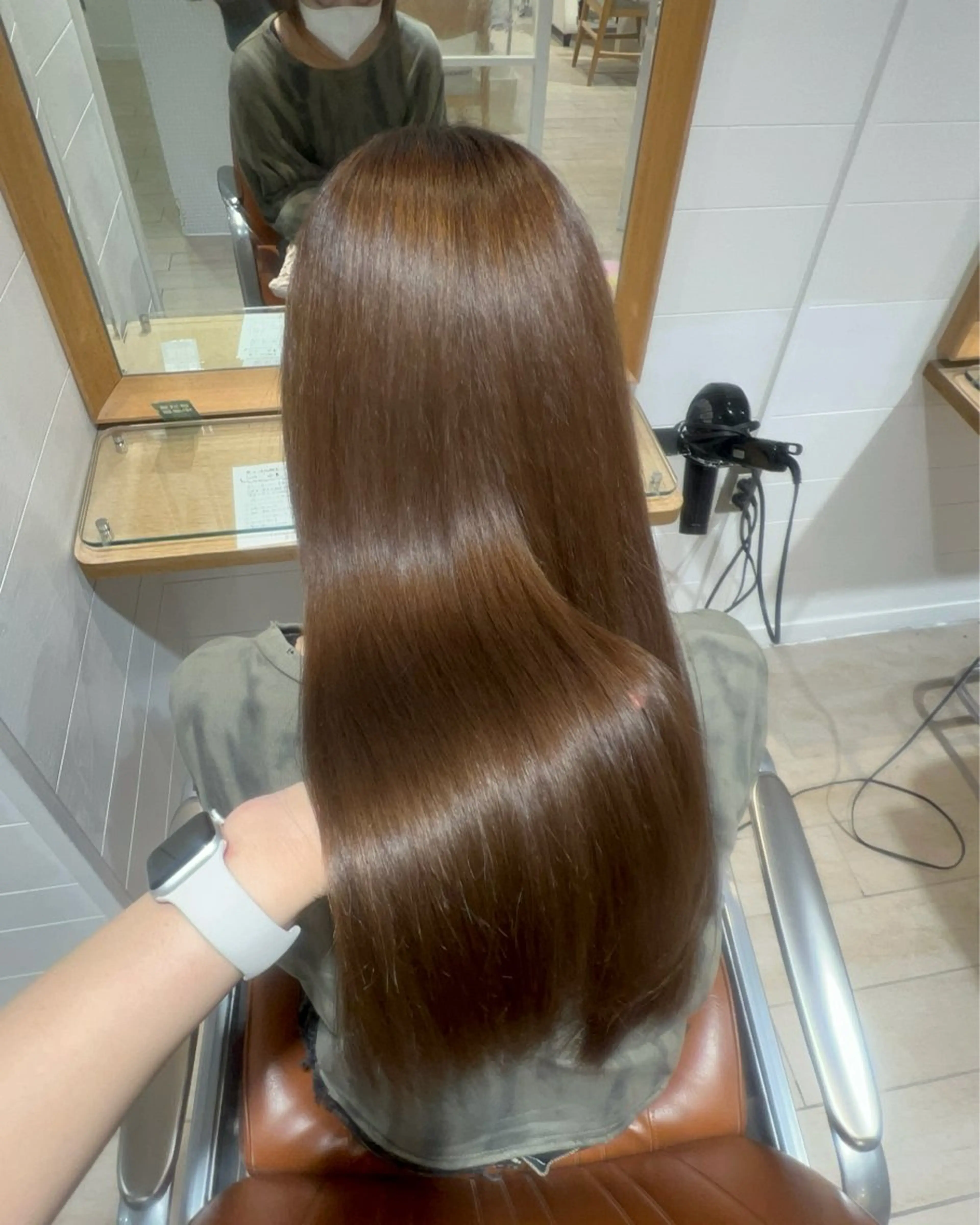 ロング パーマ ストレートパーマ 縮毛矯正 カット/カラーモデル 募集 セイノチヒロのヘアスタイル