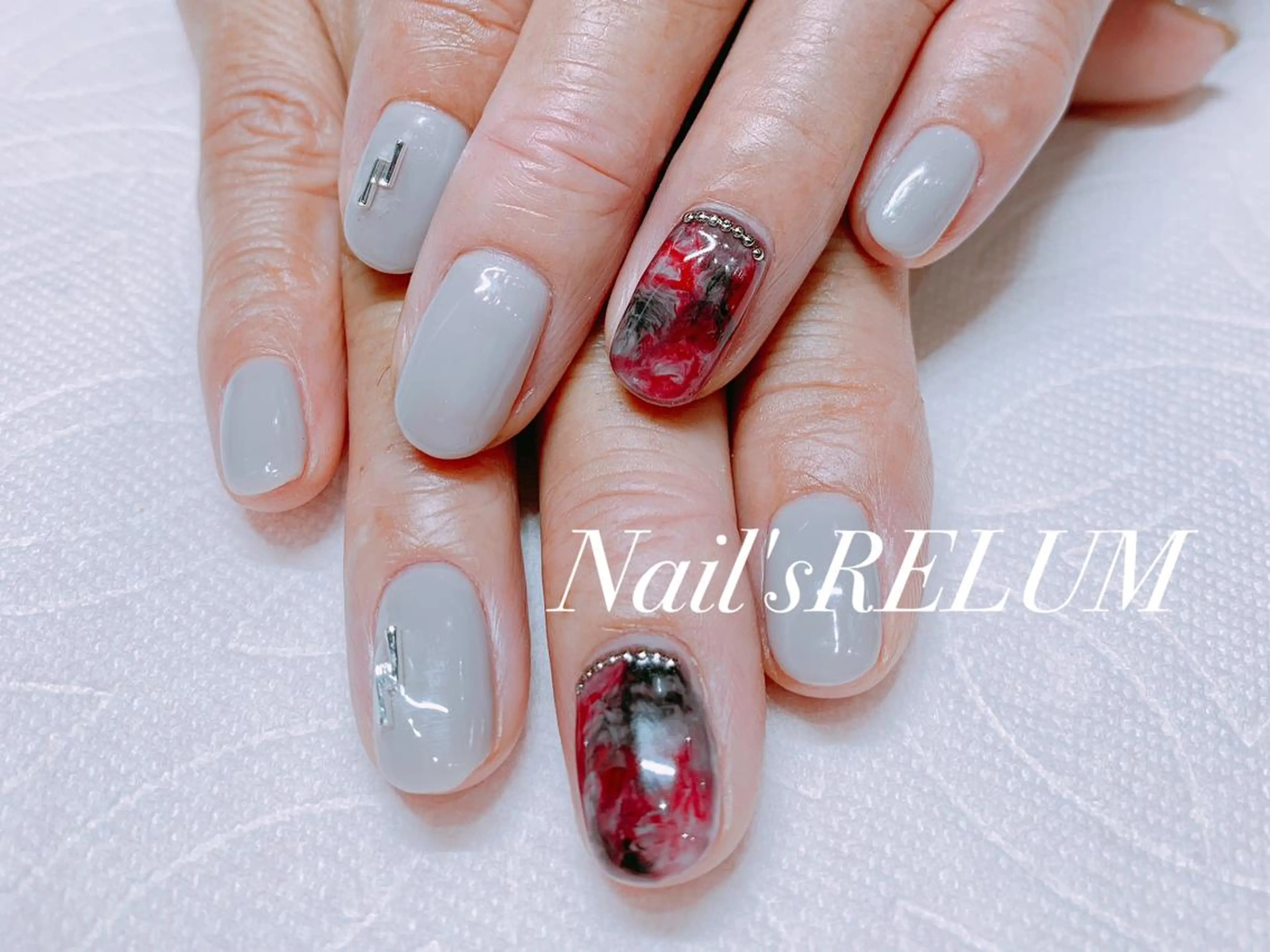 ネイル アートネイル ハンドネイル THECOLORS所属・近貞 莉奈のネイルデザイン