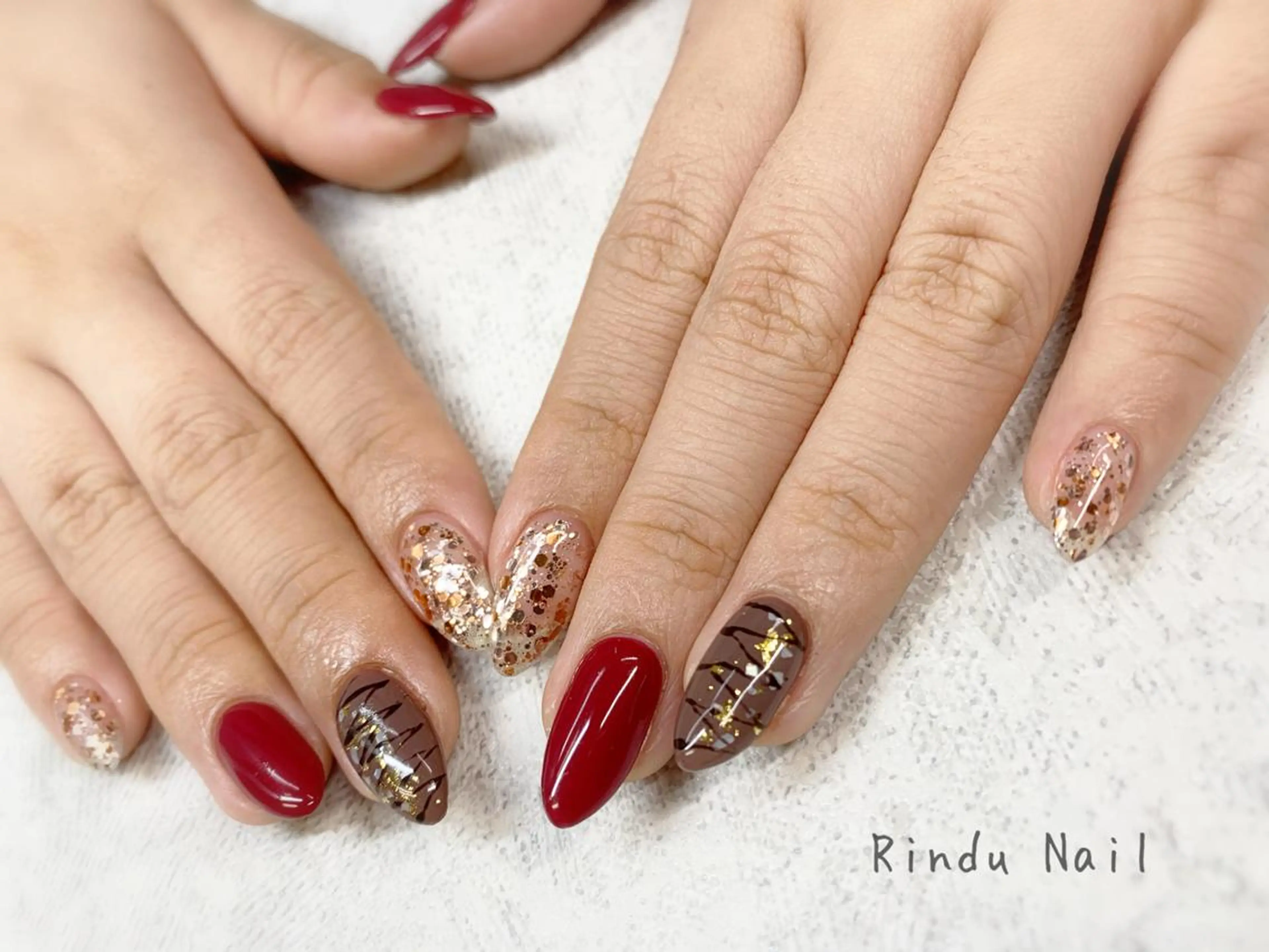 ネイル アートネイル Rindu Nail 名駅miniのネイルデザイン