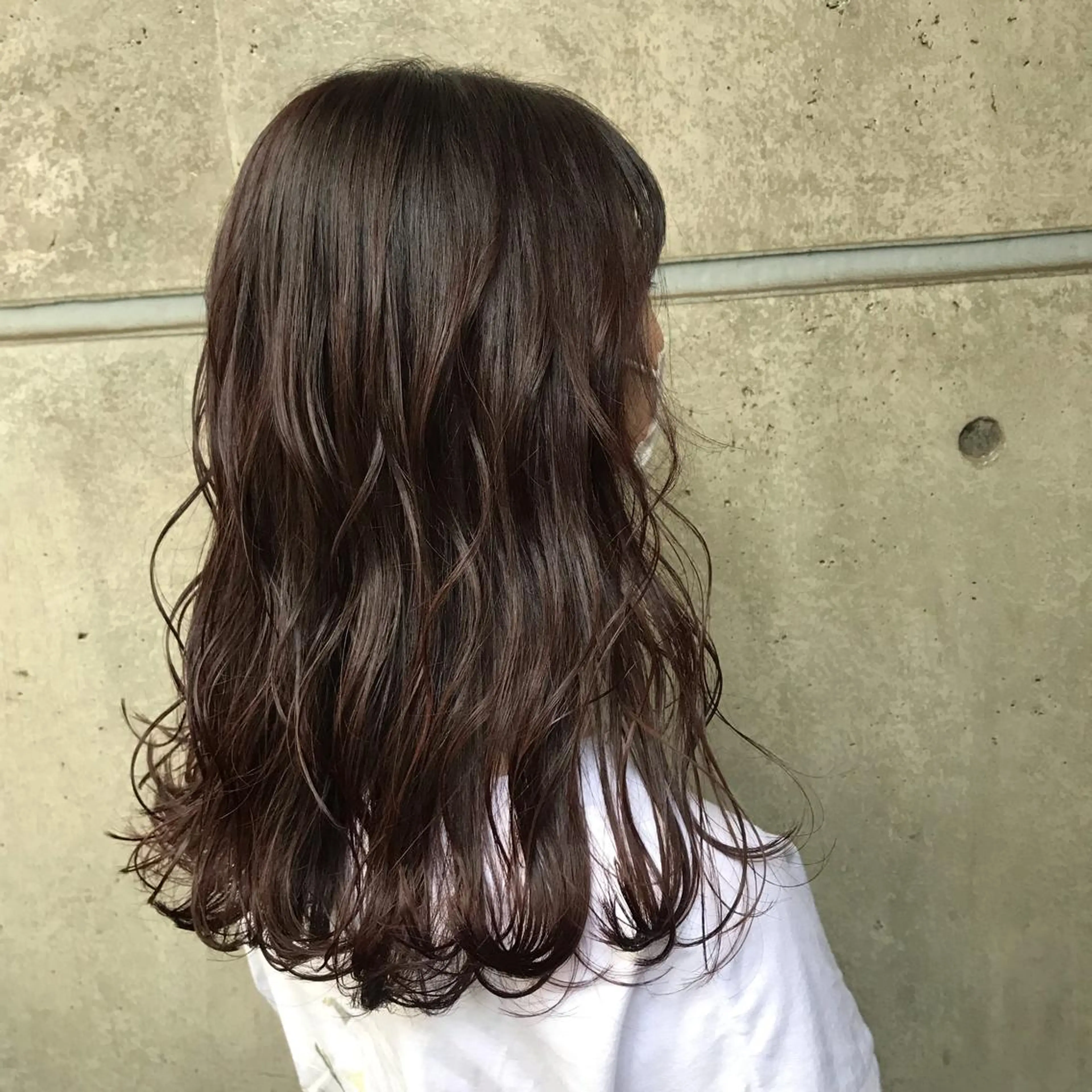 セミロング 松本平太郎美容室大宮店所属・もりたみかこ 美容師お休み中のヘアスタイル