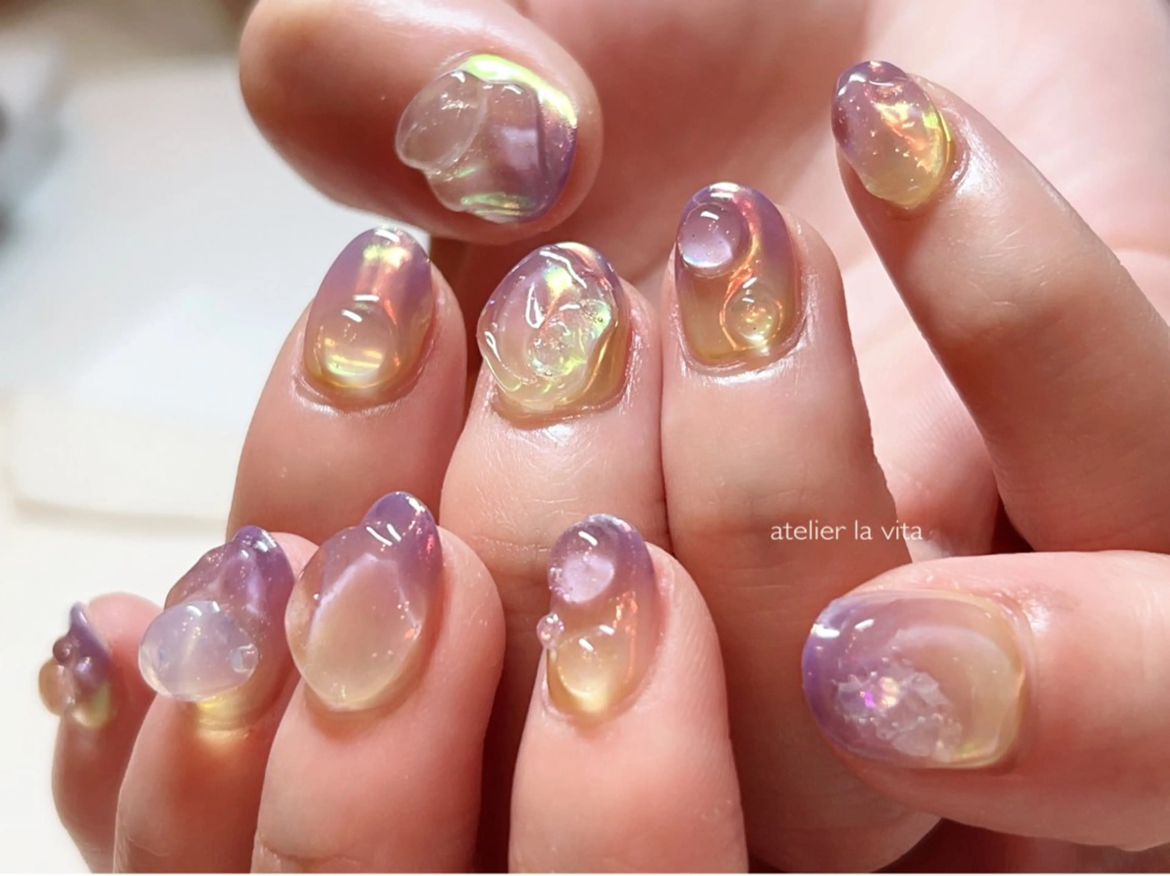 ネイル 持ち込み atelier la vita所属・lavita. mimuraのネイルデザイン