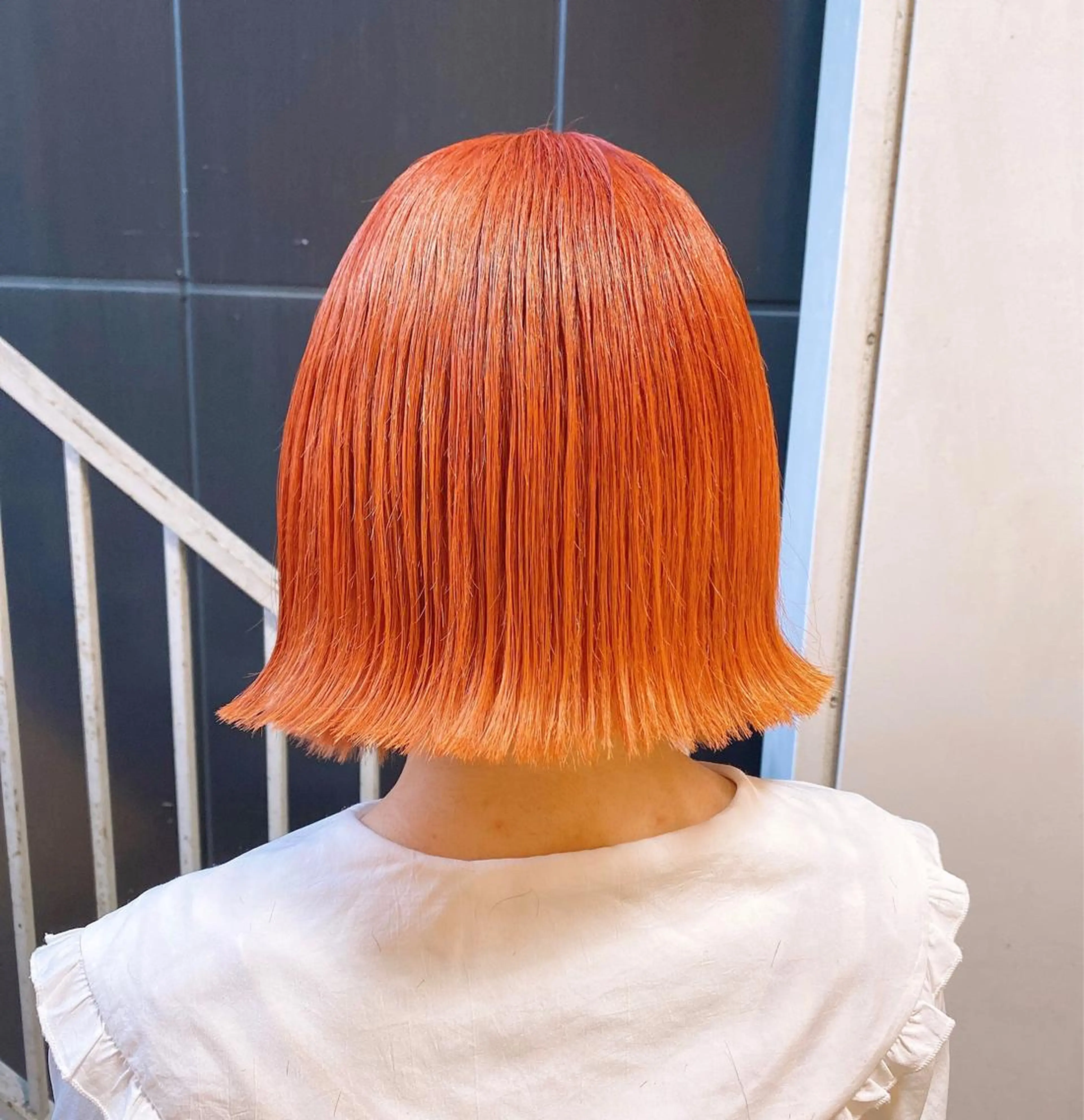 ミディアム カラー レイヤー×髪質改善 マネージャー安藤光司のヘアスタイル