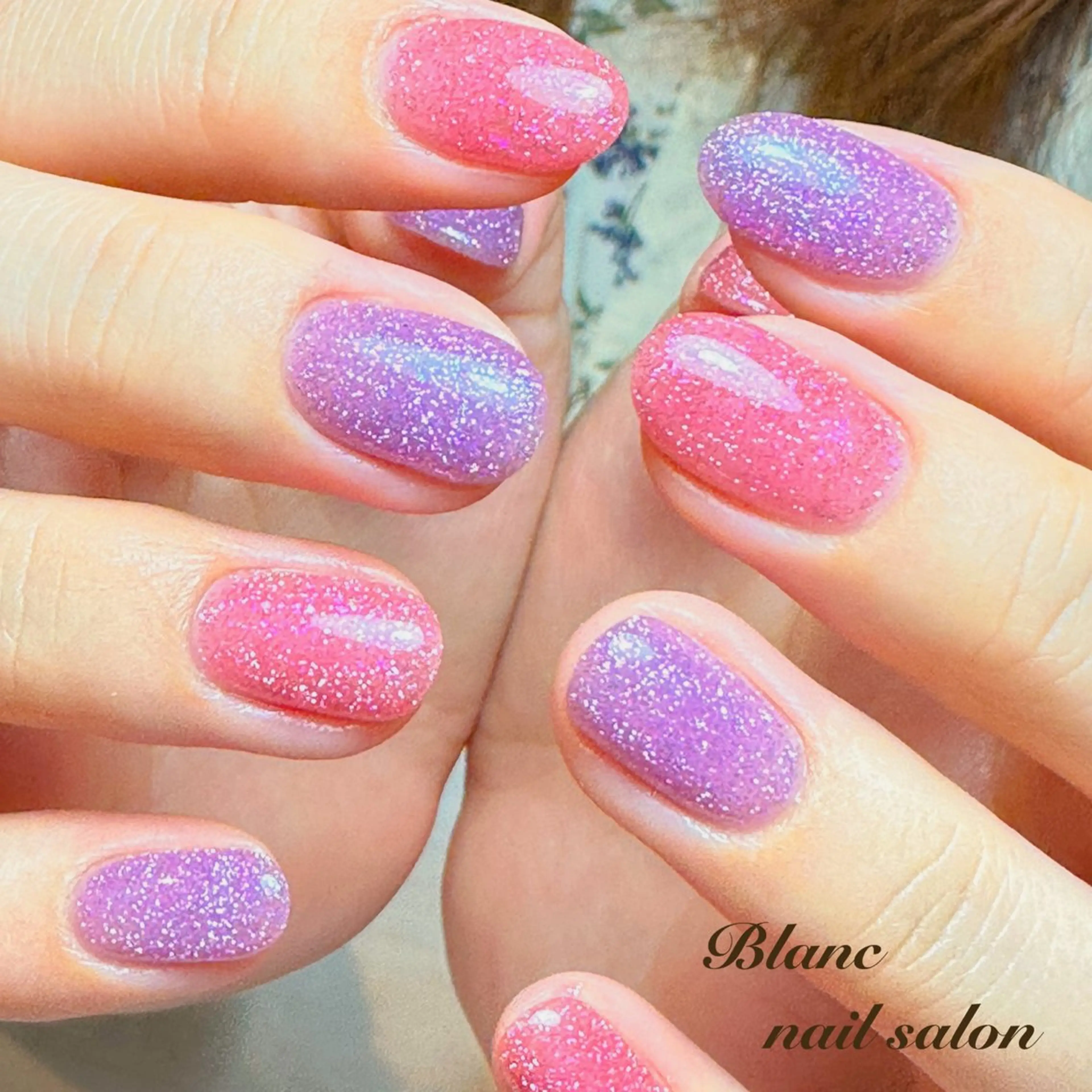 ショート Blanc ブランのネイルデザイン