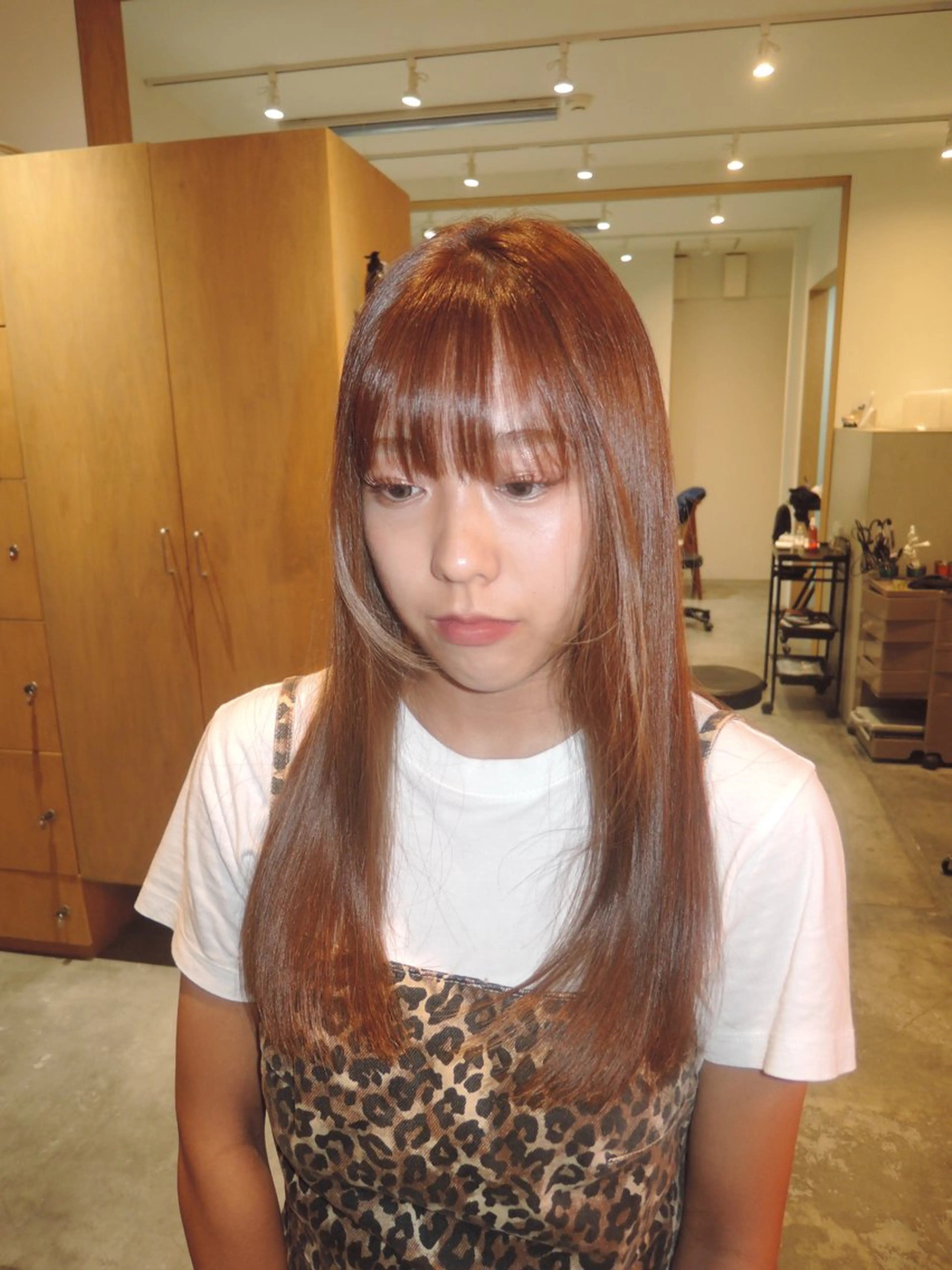 ロング ロング YUI／レイヤー カット/透明感カラーのヘアスタイル