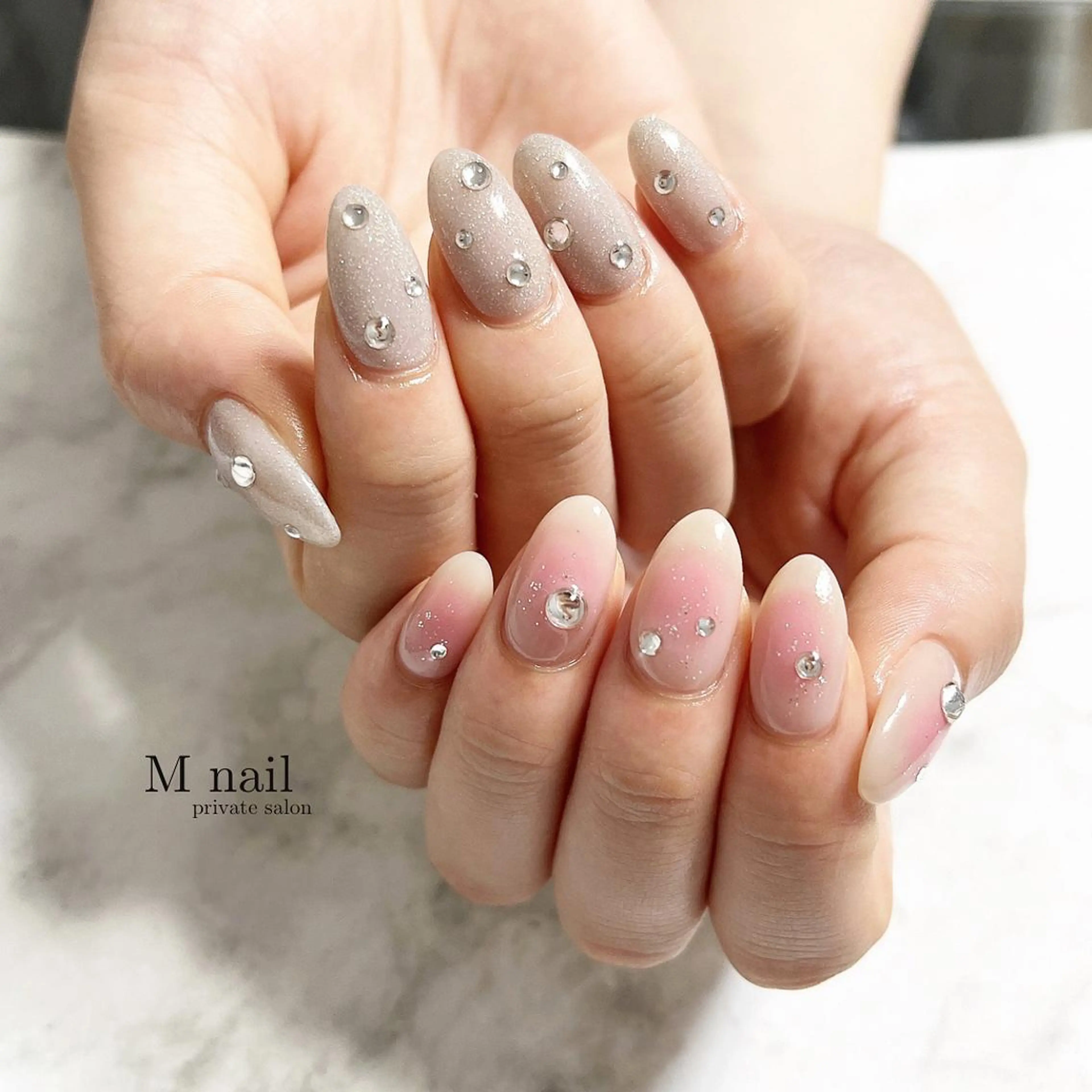 ネイル ワンホンネイル M　nail所属・M nailのネイルデザイン