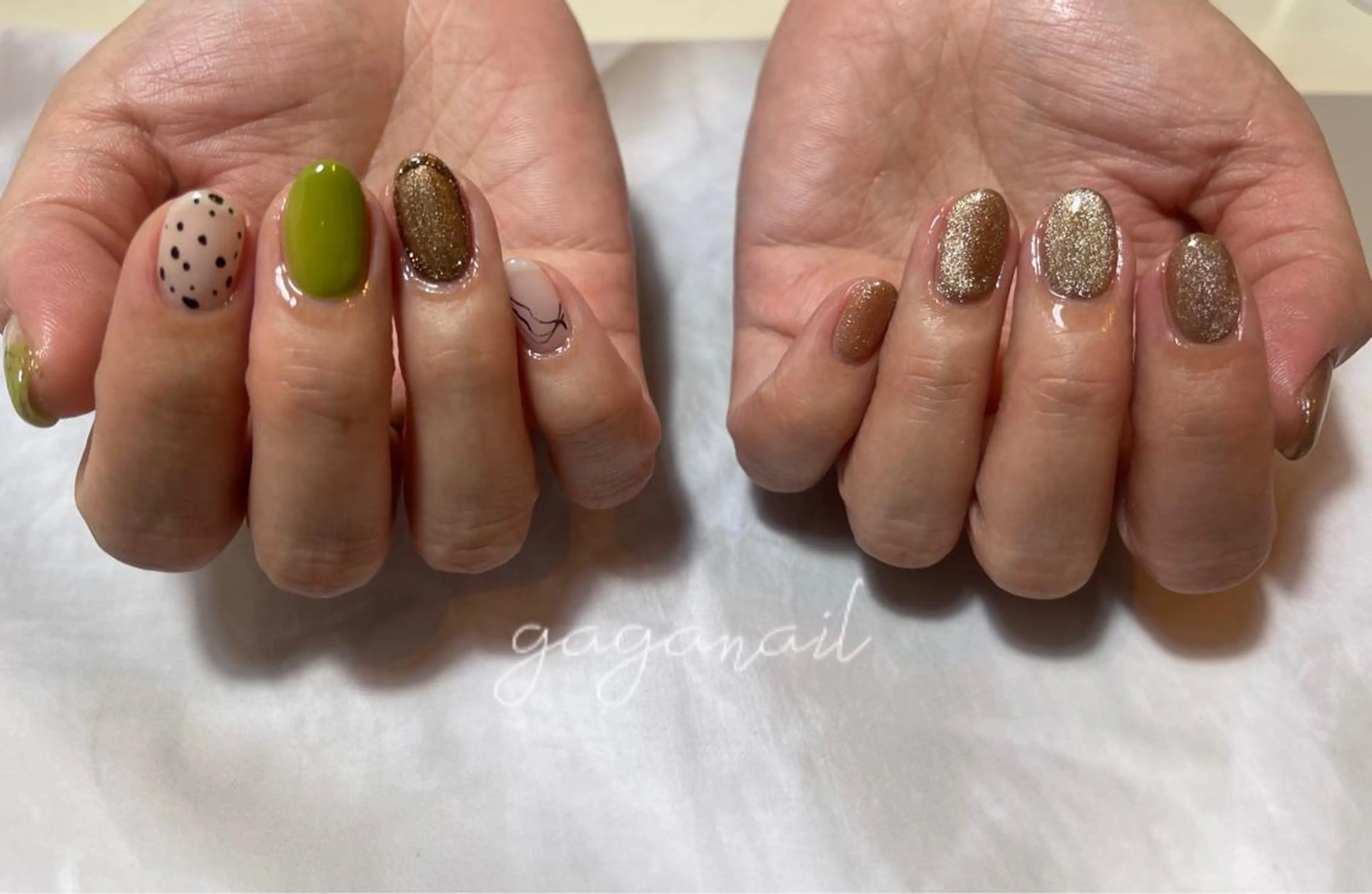ネイル 持ち込み nailsalon gagaのネイルデザイン