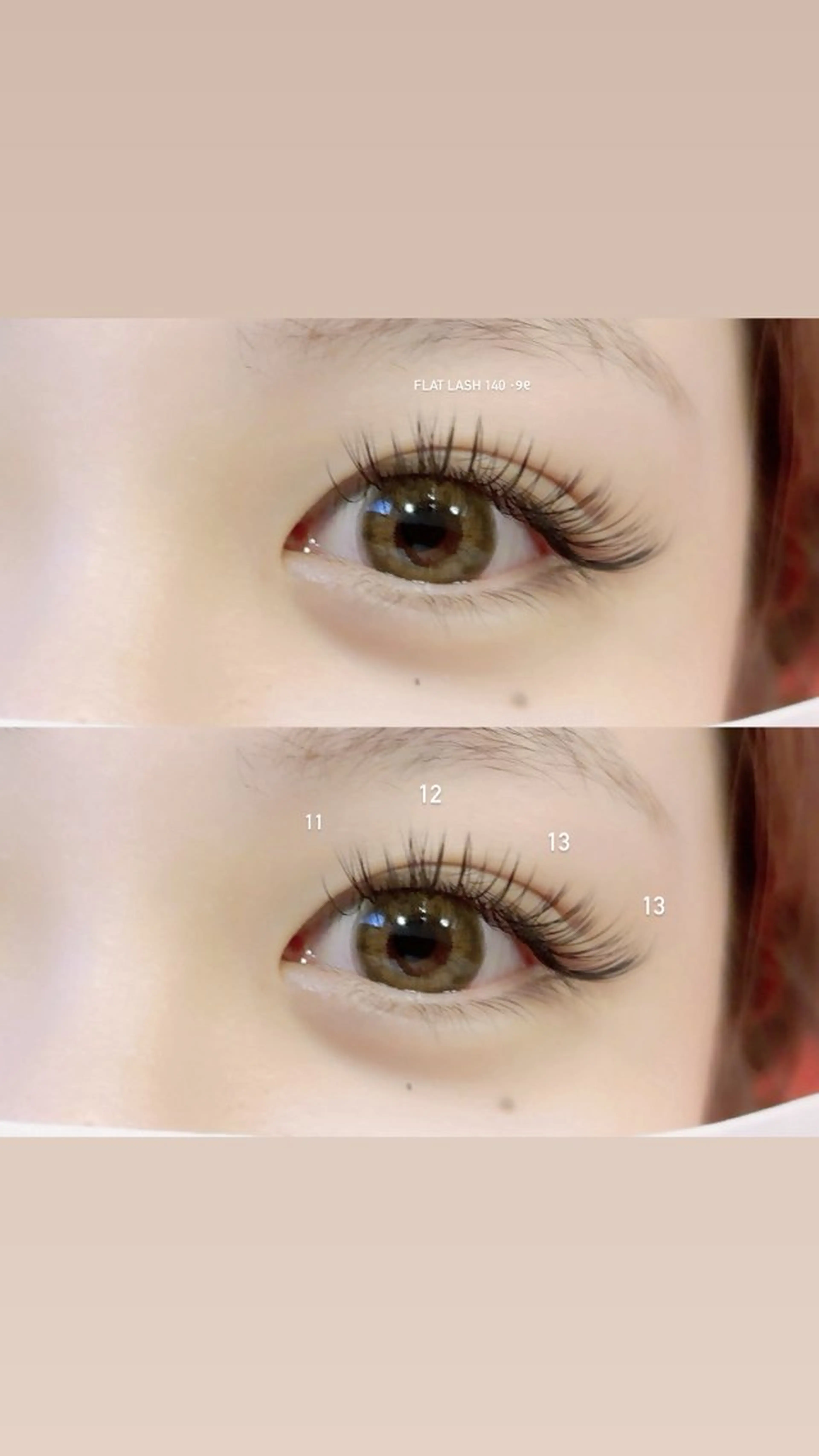 マツエク・マツパ ケラチンラッシュリフト 束感まつ毛 フラットラッシュ apis eye所属・apis eyeのマツエク・マツパデザイン