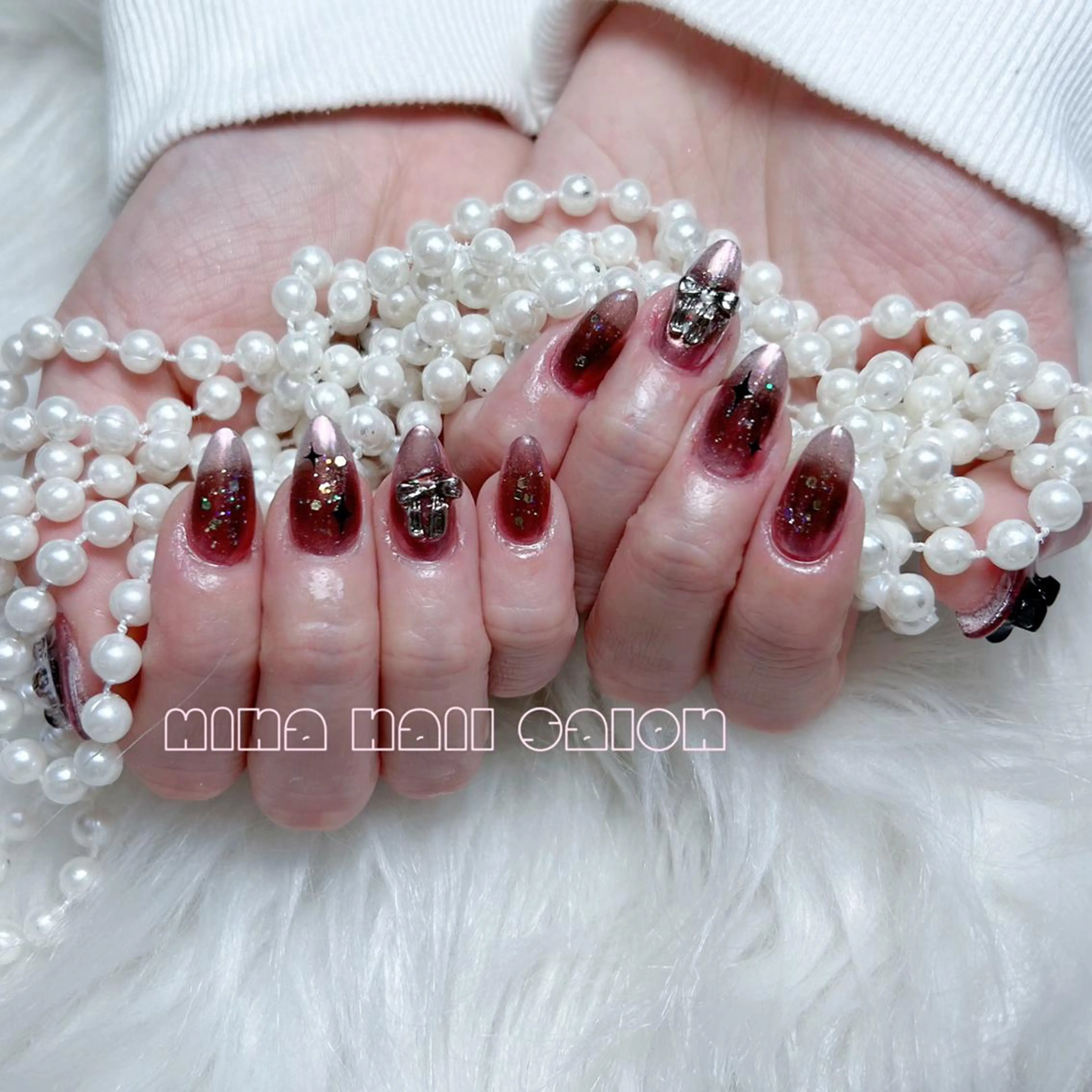 ネイル Mina🤍 愛莉🪽のネイルデザイン