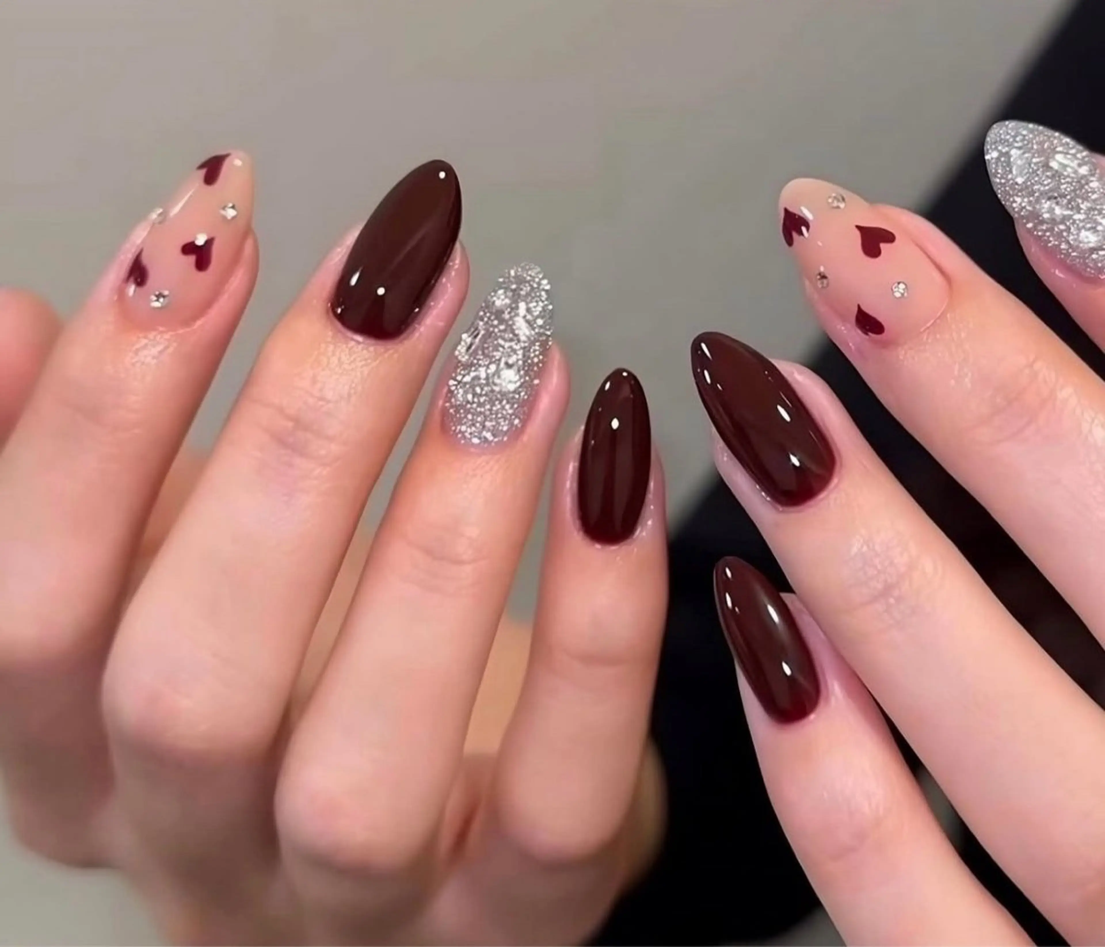 ネイル バレンタイン U.MI Nail Salonのネイルデザイン
