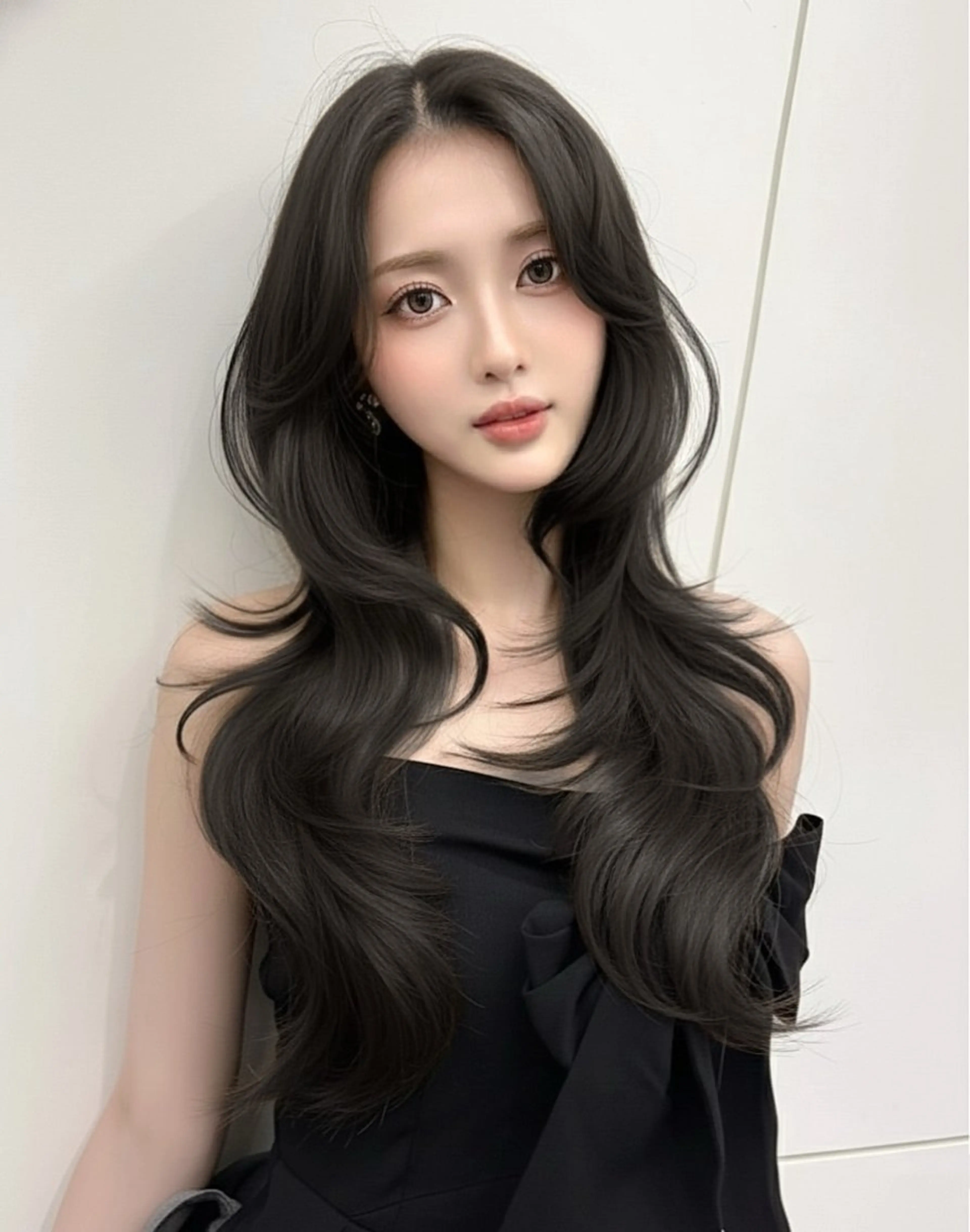 ロング カラー ヘアカラー トリートメント 韓国ヘア/髪質改善 TAKAHIROのヘアスタイル